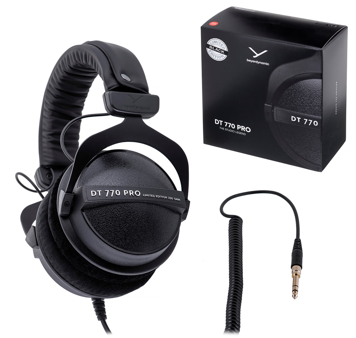 Beyerdynamic DT 770 PRO 250 OHM Black Limited Edition - closed studio headphones-14