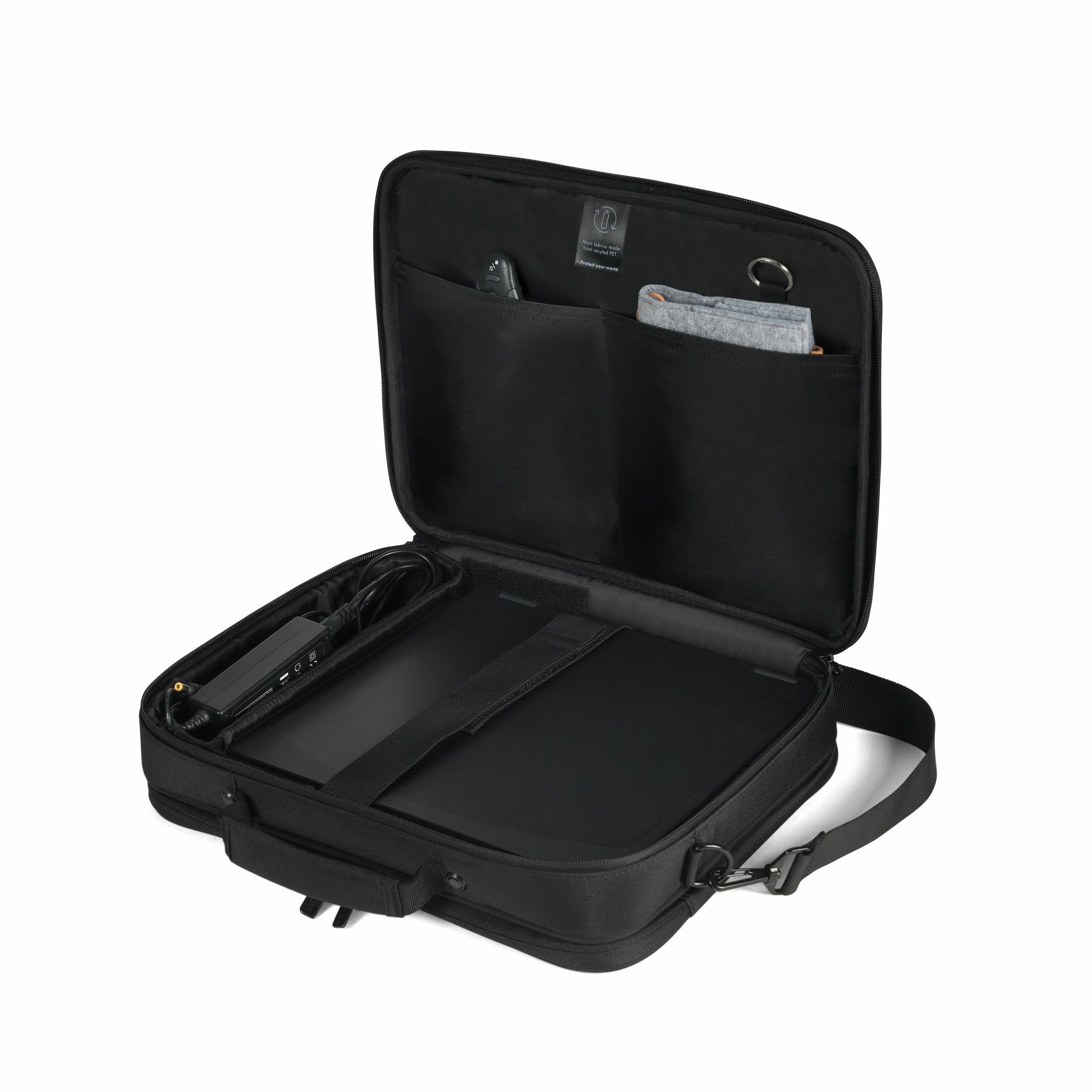 Laptop torba DICOTA D32029-RPET 35.8 cm (14.1") Crna-2