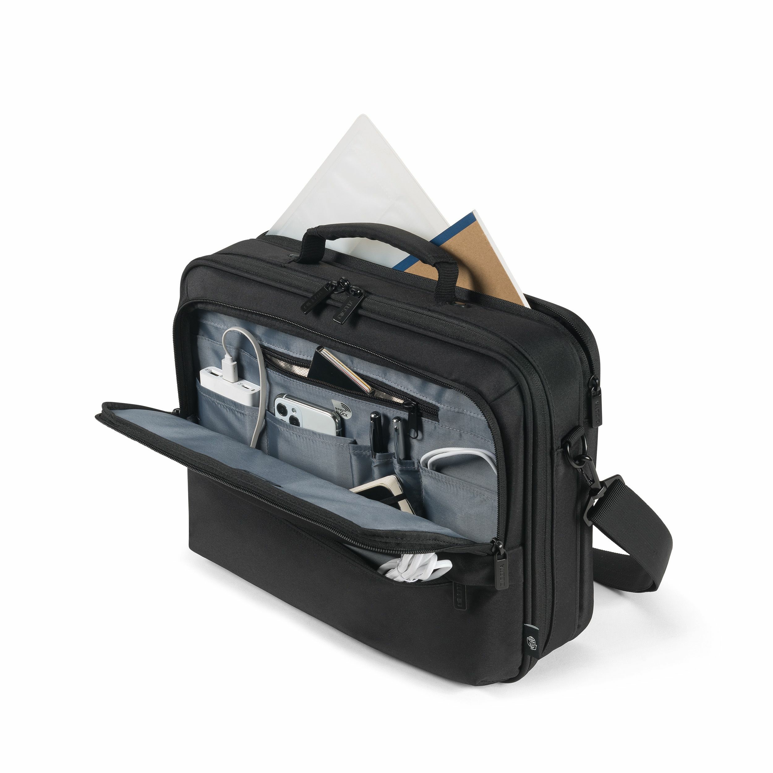 Laptop torba DICOTA D32029-RPET 35.8 cm (14.1") Crna-5
