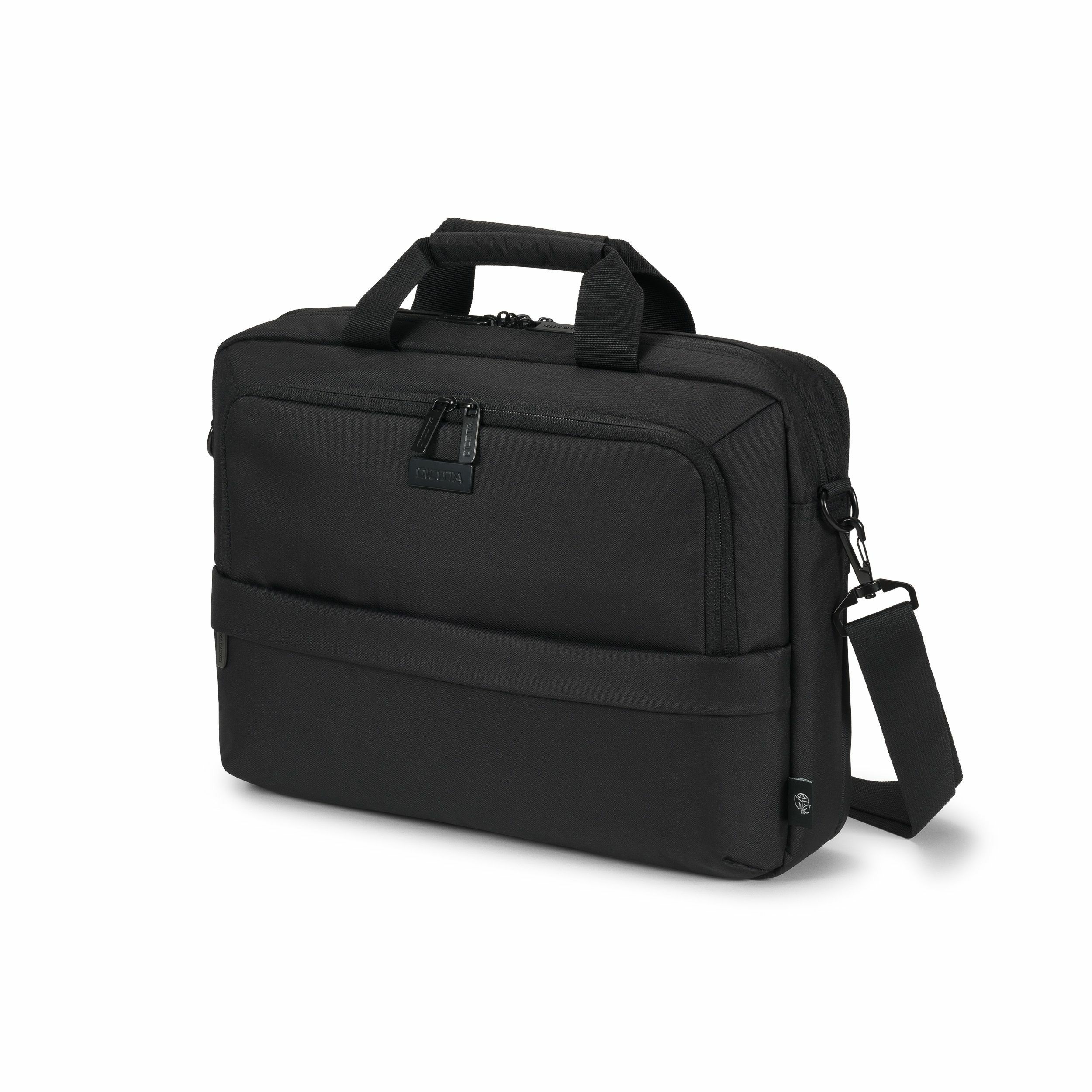 Laptop torba DICOTA D32035-RPET (za 17.3'', crna, 100% reciklirani materijali, otporna na vodu, 30 godina jamstva)-0