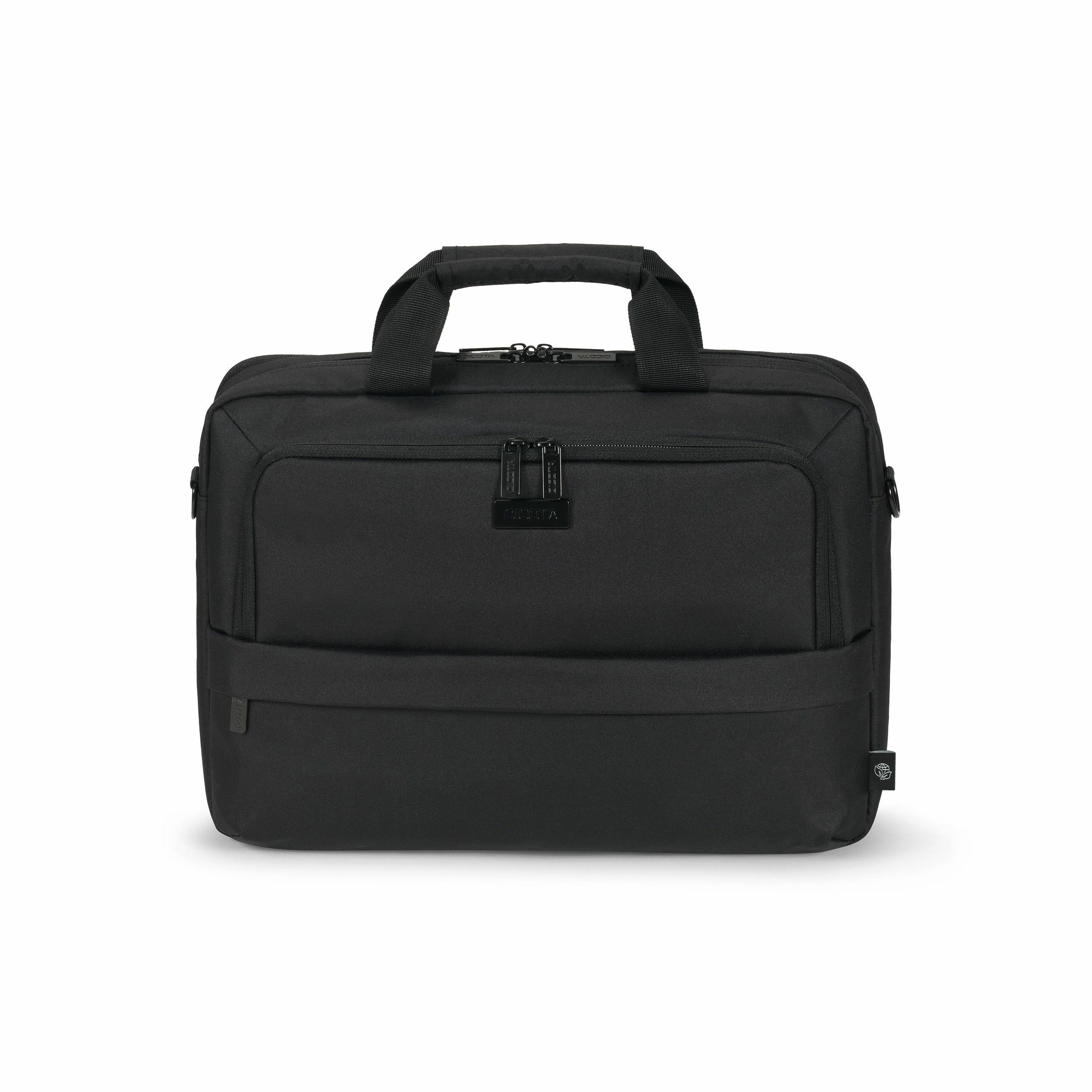 Laptop torba DICOTA D32035-RPET (za 17.3'', crna, 100% reciklirani materijali, otporna na vodu, 30 godina jamstva)-3