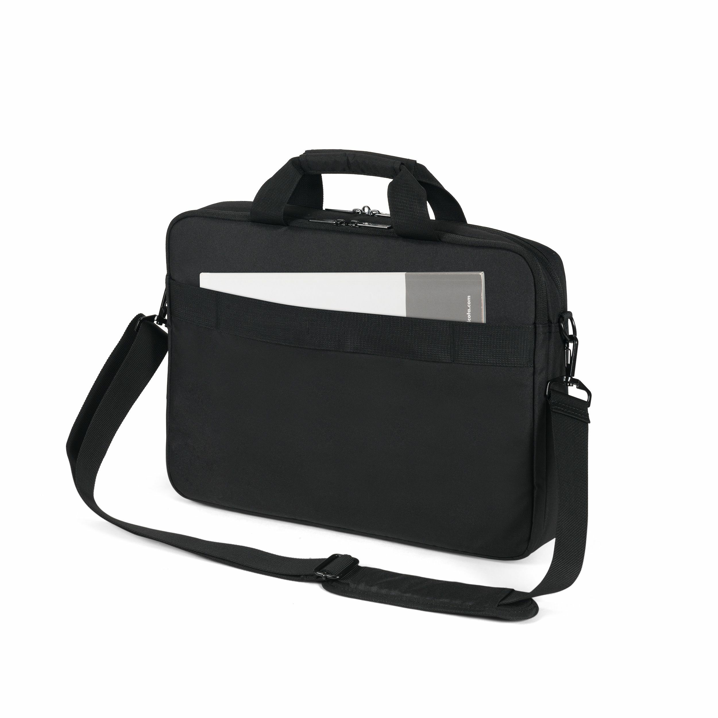 Laptop torba DICOTA D32035-RPET (za 17.3'', crna, 100% reciklirani materijali, otporna na vodu, 30 godina jamstva)-5