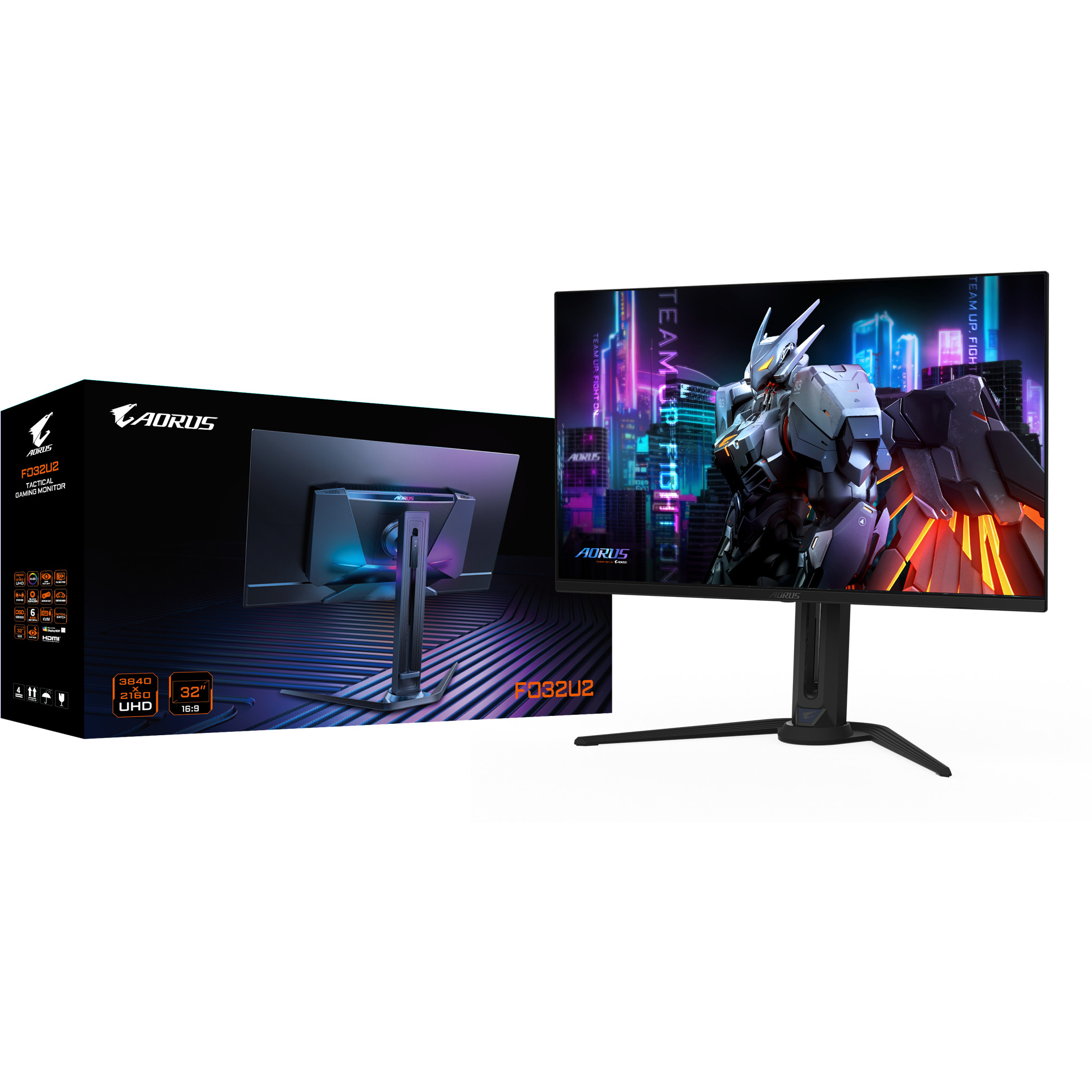 Monitor GIGABYTE AORUS FO32U2 (32" OLED, 3840 x 2160, 240Hz, 0.03ms, FreeSync Premium Pro, HDMI 2.1)-7