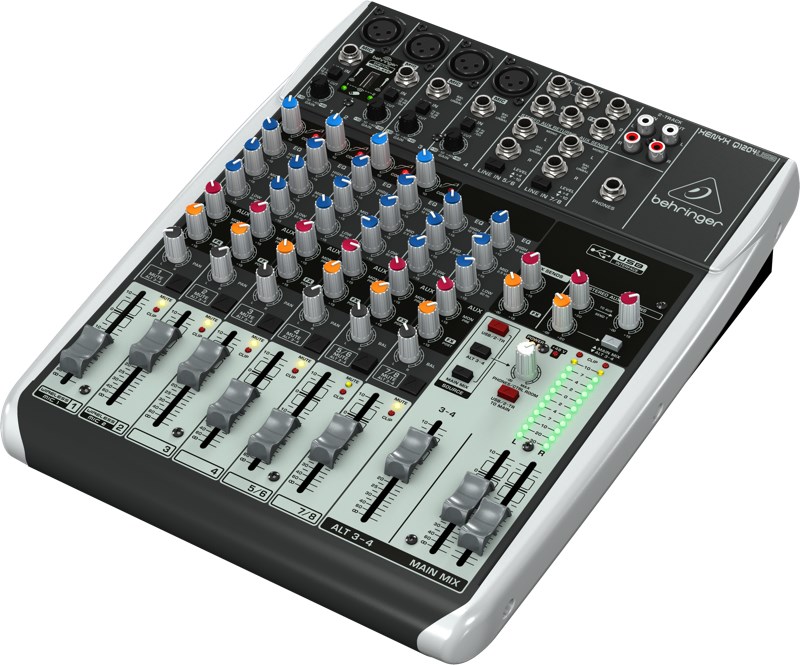 Audio mikser BEHRINGER XENYX Q1204USB (12-ulazni, 2/2-bus, USB)-2