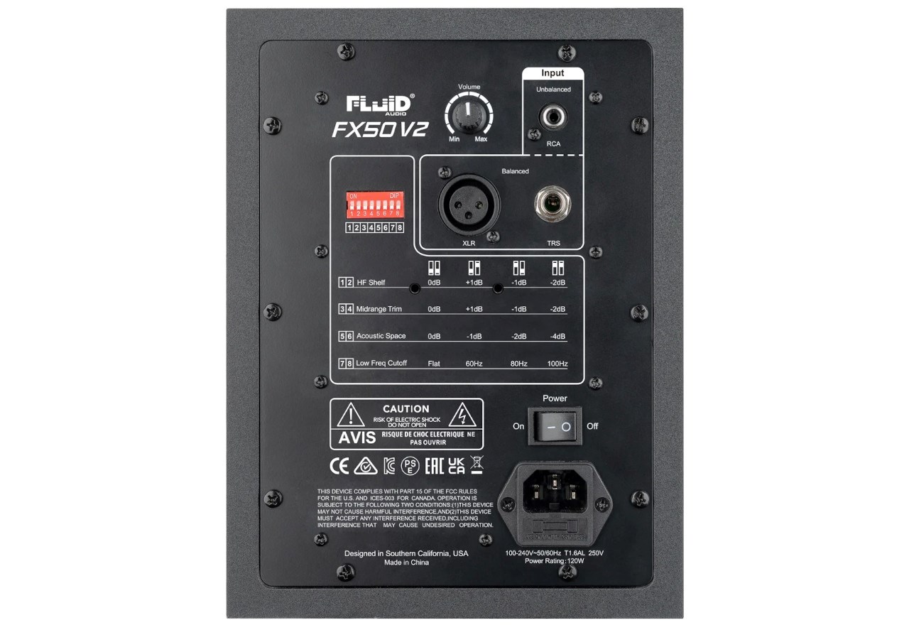 Monitor FLUID AUDIO FX50 V2 - Aktywny-1