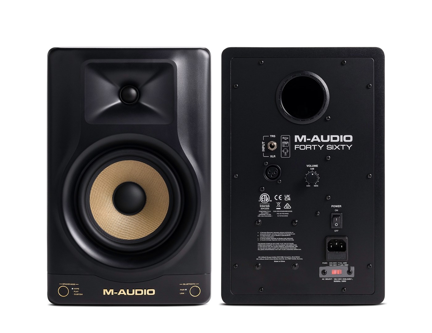 Aktivni studijski monitor M-AUDIO Forty Sixty, 6.5", 100W-2