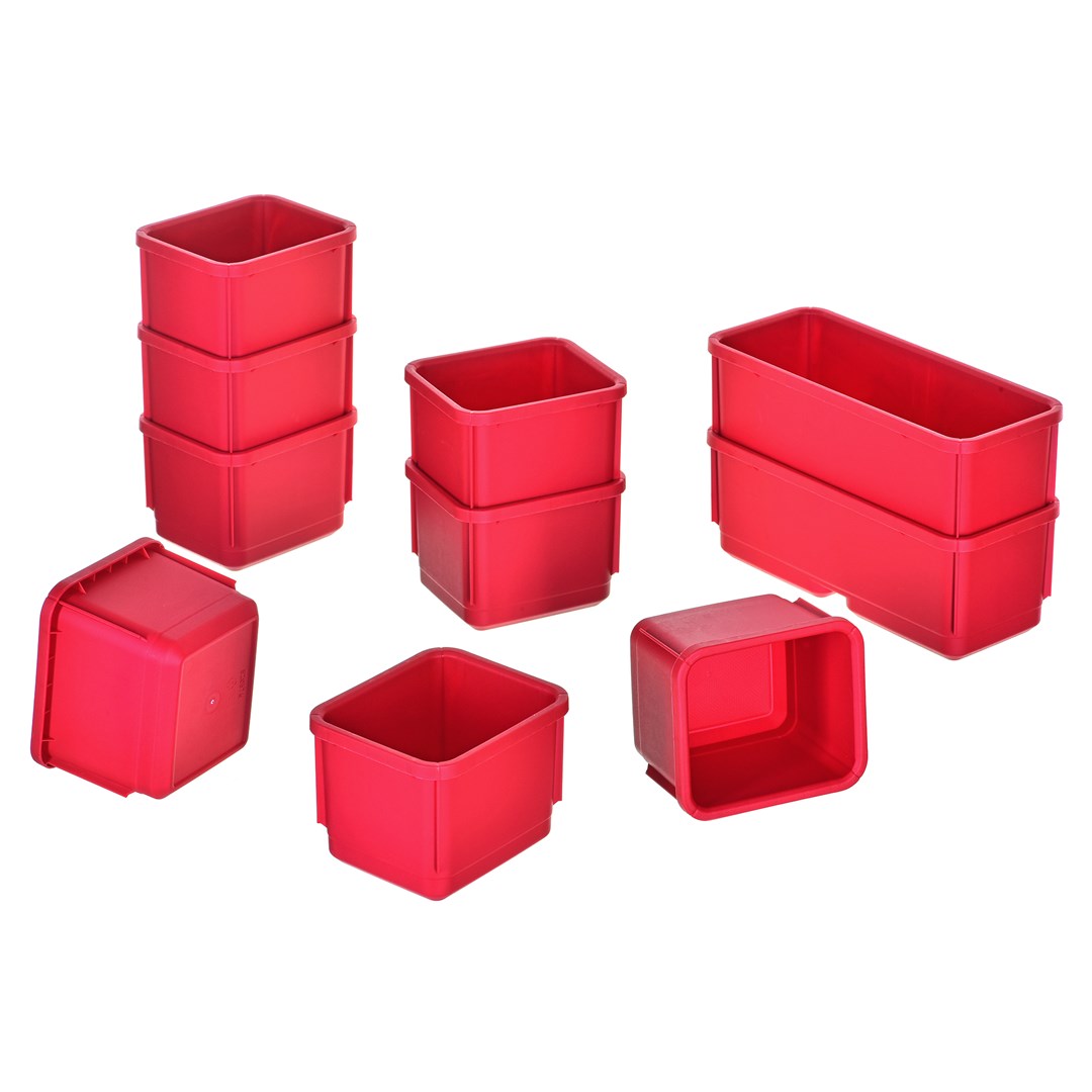 Set of 3 Stack "N "Roll boxes KETER-7