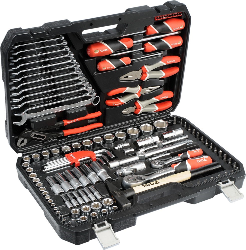 Set alata YATO YT-38901 XXL (122 dijela, 1/4", 1/2")-3