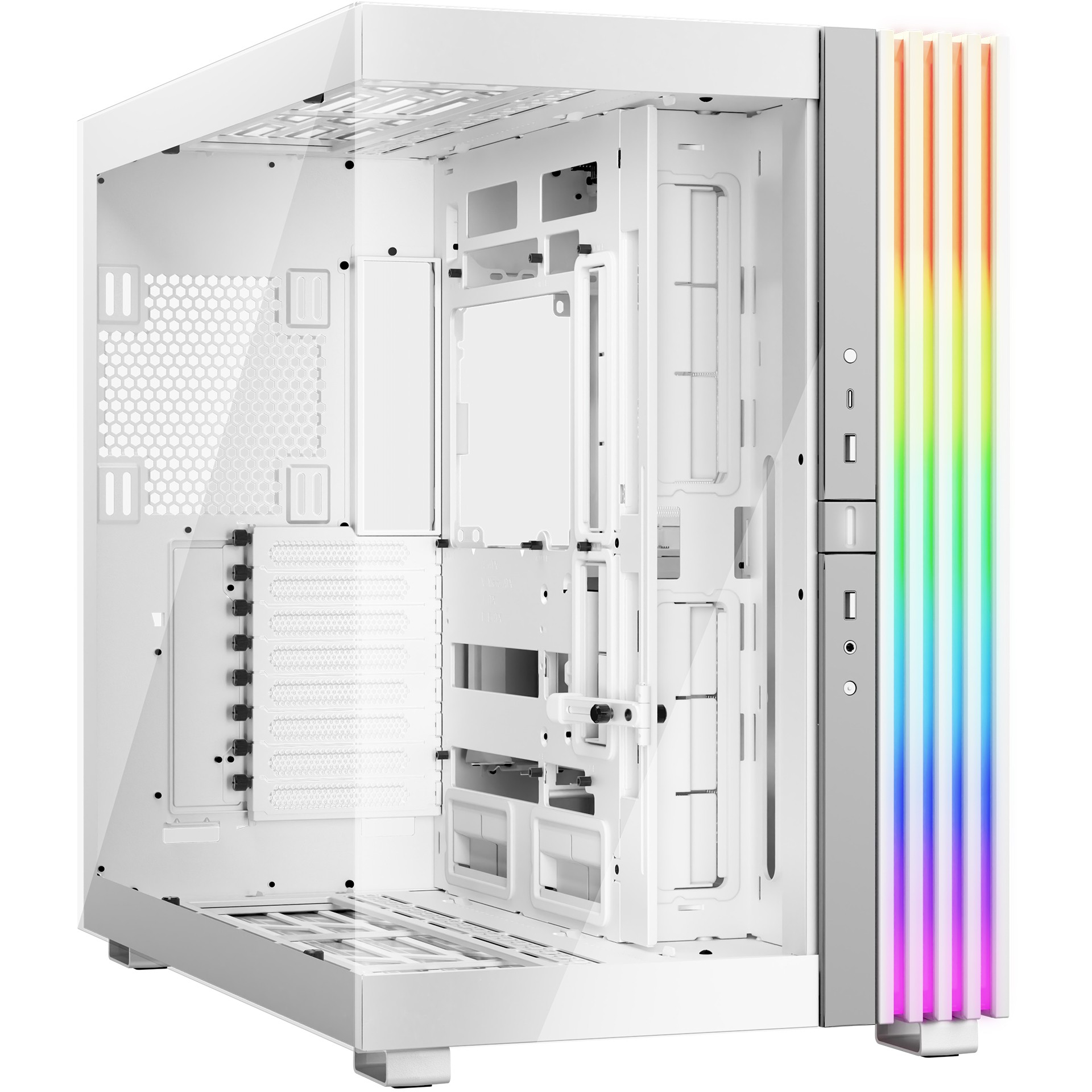 PC kućište BE QUIET! LIGHT BASE 900 DX White Full Tower (Full Tower, ATX, EATX, micro ATX, Mini-ATX, XL-ATX, 1x 3.5" bay, 4x 2.5" bay, bijelo)-0