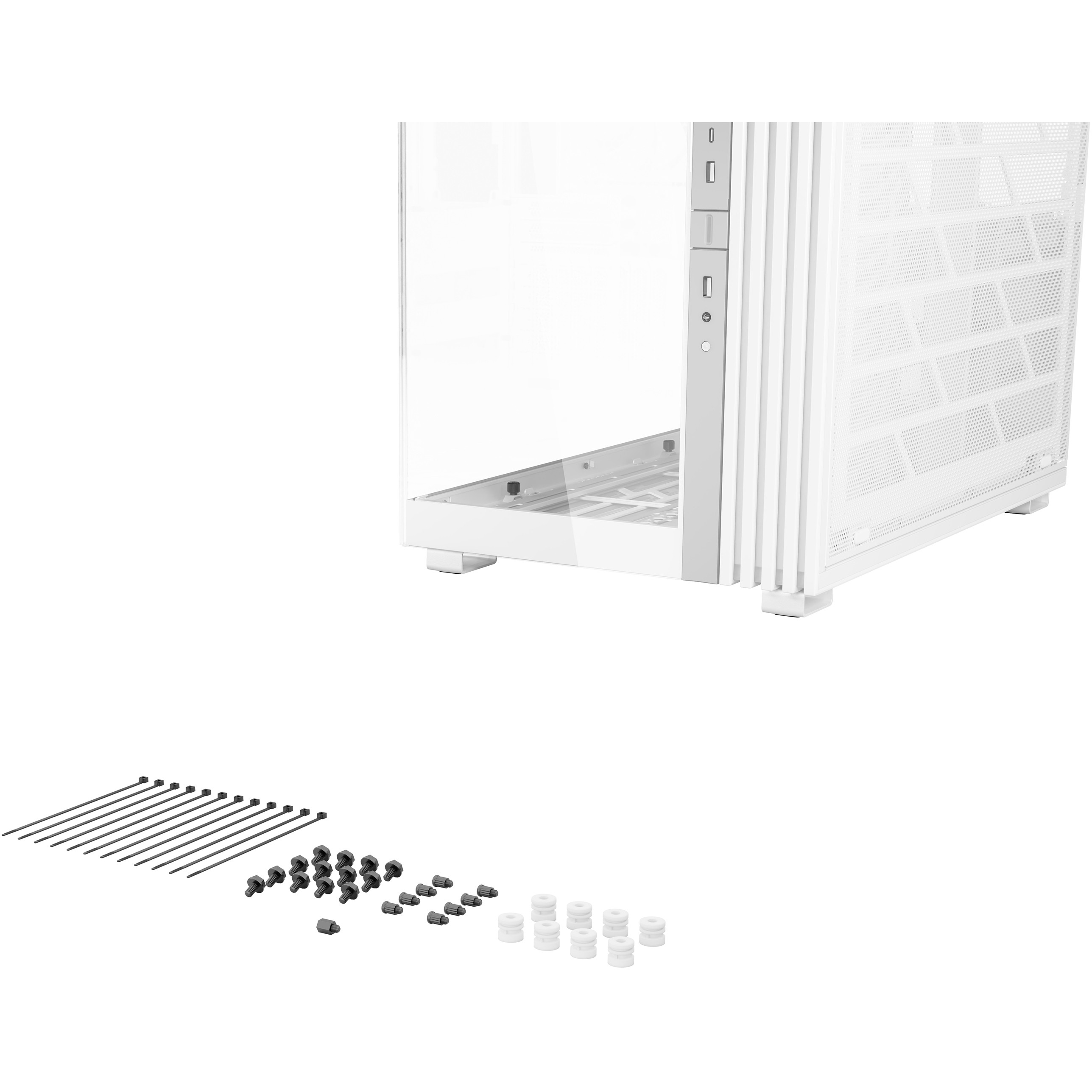 PC kućište BE QUIET! LIGHT BASE 900 DX White Full Tower (Full Tower, ATX, EATX, micro ATX, Mini-ATX, XL-ATX, 1x 3.5" bay, 4x 2.5" bay, bijelo)-7