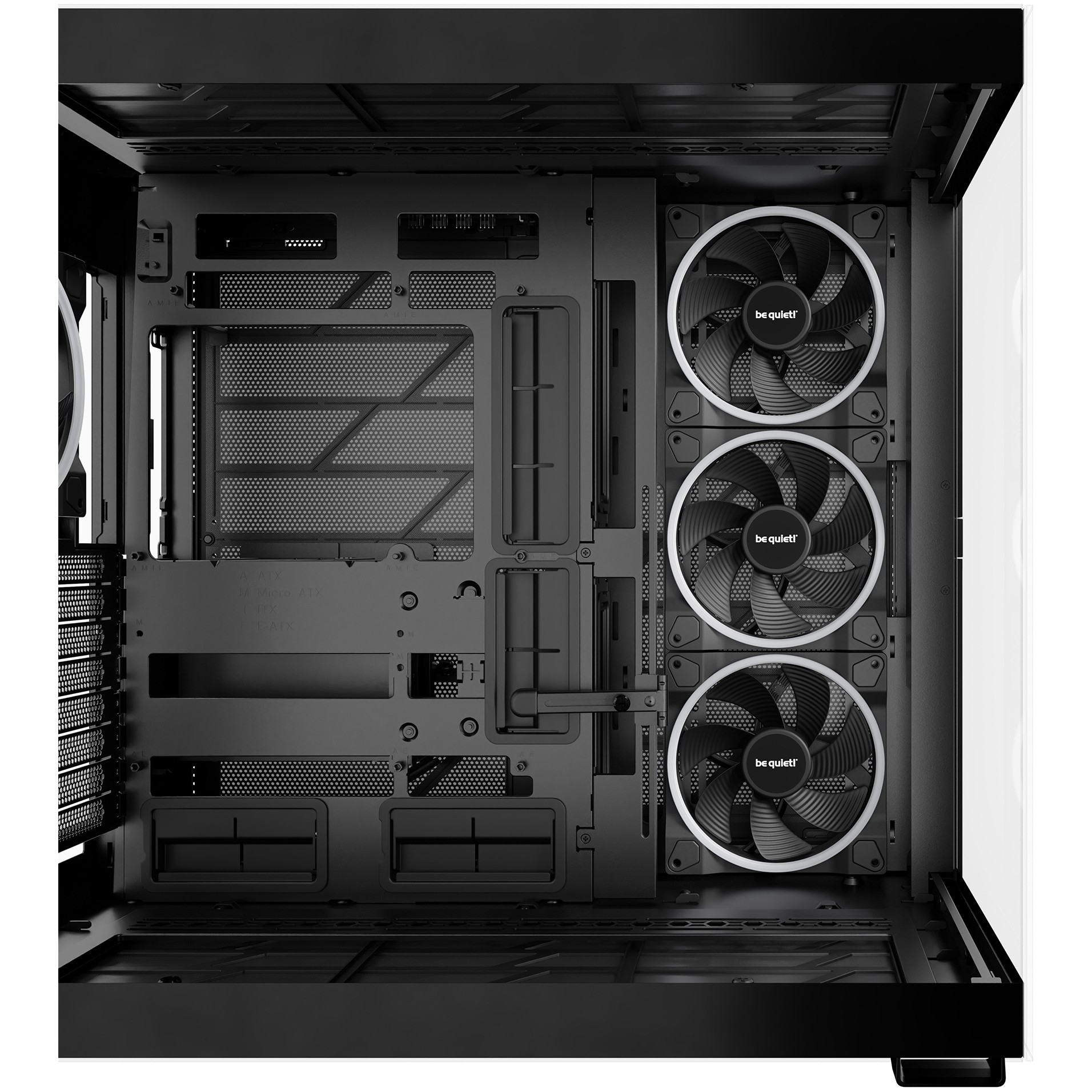 Kućište za računalo BE QUIET! LIGHT BASE 900 FX (Full Tower, podrška za tekuće hlađenje, RGB kontrola, 4x 2.5" pretinci, 1x 3.5" pretinac)-8