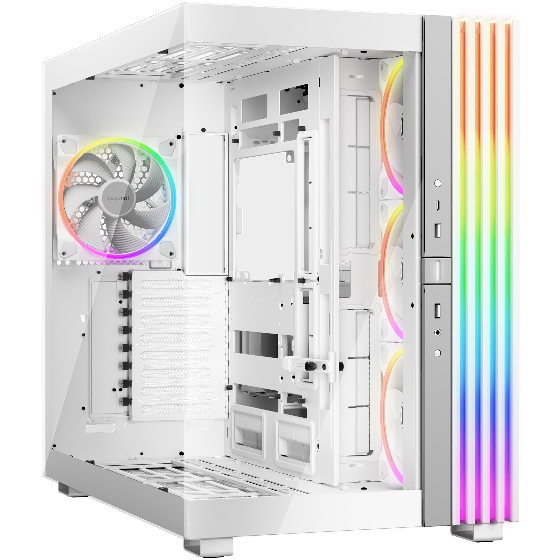 Kućište za računalo BE QUIET! LIGHT BASE 900 FX White Full Tower (Full Tower, Gaming, ATX, EATX, XL-ATX, micro ATX, Mini-ITX, Bijelo)