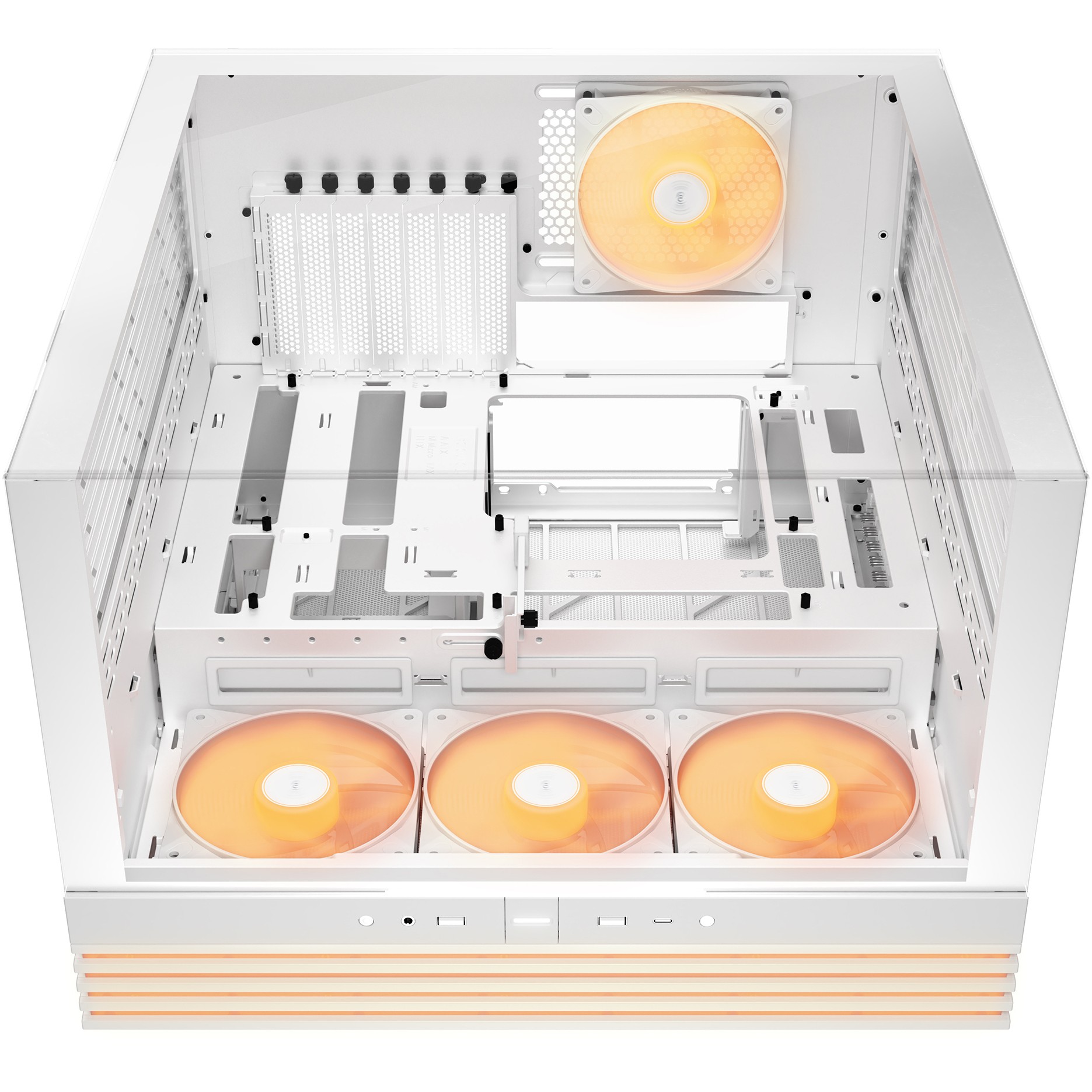 Kućište za računalo BE QUIET! LIGHT BASE 600 LX (Midi Tower, ATX, 3x 120 mm ventilatori, USB 3.2 Gen 2, Bijelo)-5