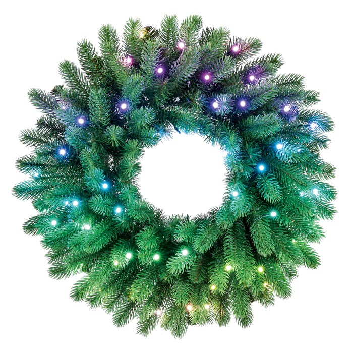 Wienac TWINKLY Wstępnie oświetlony 50 RGB LED 24" zeleni kabel-1