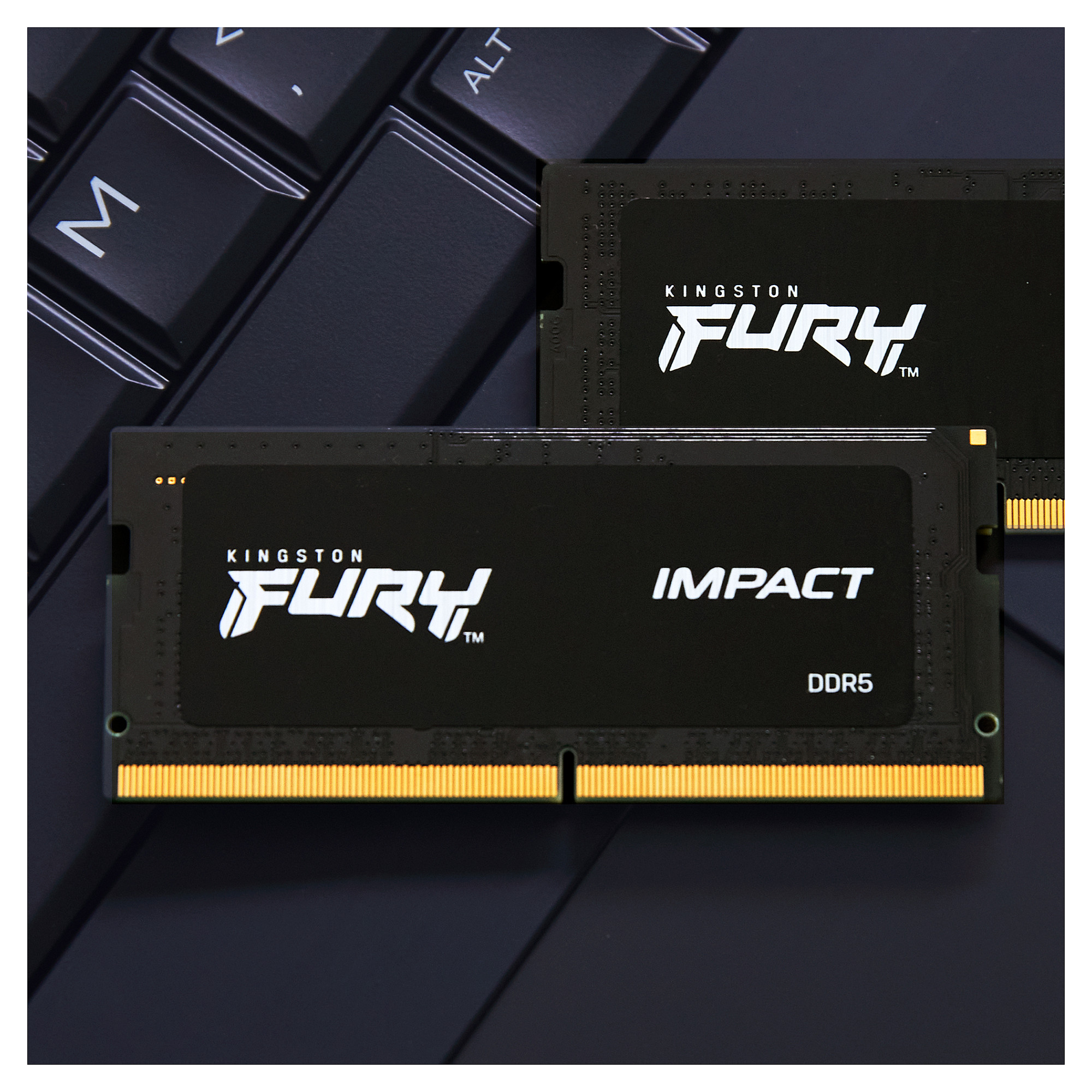 RAM KINGSTON DRAM 16GB 4800MT/s DDR5 CL38 SODIMM FURY Impact (16 GB, 4800MHz, DDR5 SDRAM, SODIMM 262-pin, CL38)-13