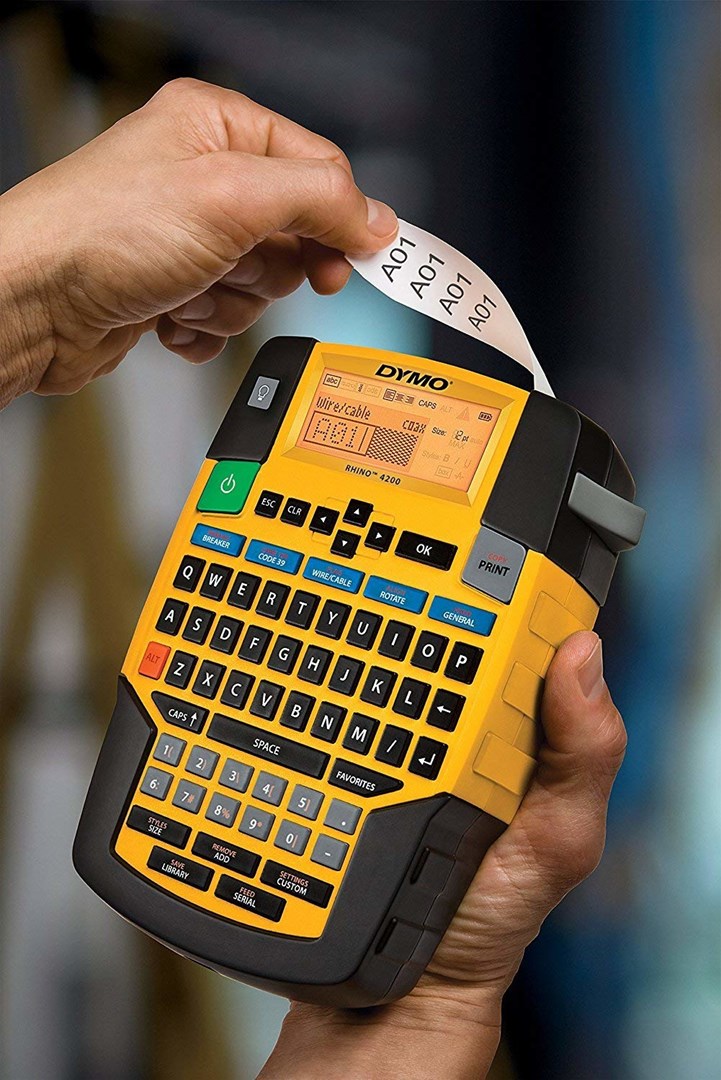Label printer DYMO Rhino 4200 (thermal transfer, wireless, QWERTY)-2