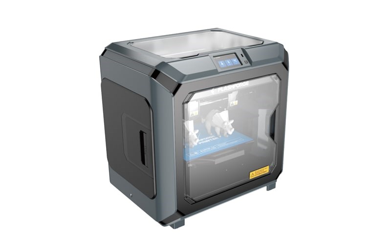 3D PRINTER FLASHFORGE Creator3 (printing material abs, nylon, polylactic acid (pla), tpu/pva/hips/wpc, polyethylene terephthalate glycol (petg), nozzle width 0.4 mm, layer thickness (max) 0.4 mm, maximum build size (wxhxd) 280 x 250 x 200 mm, layer thickness (min) 0.05 mm, print technology printing using fdm technology)-1