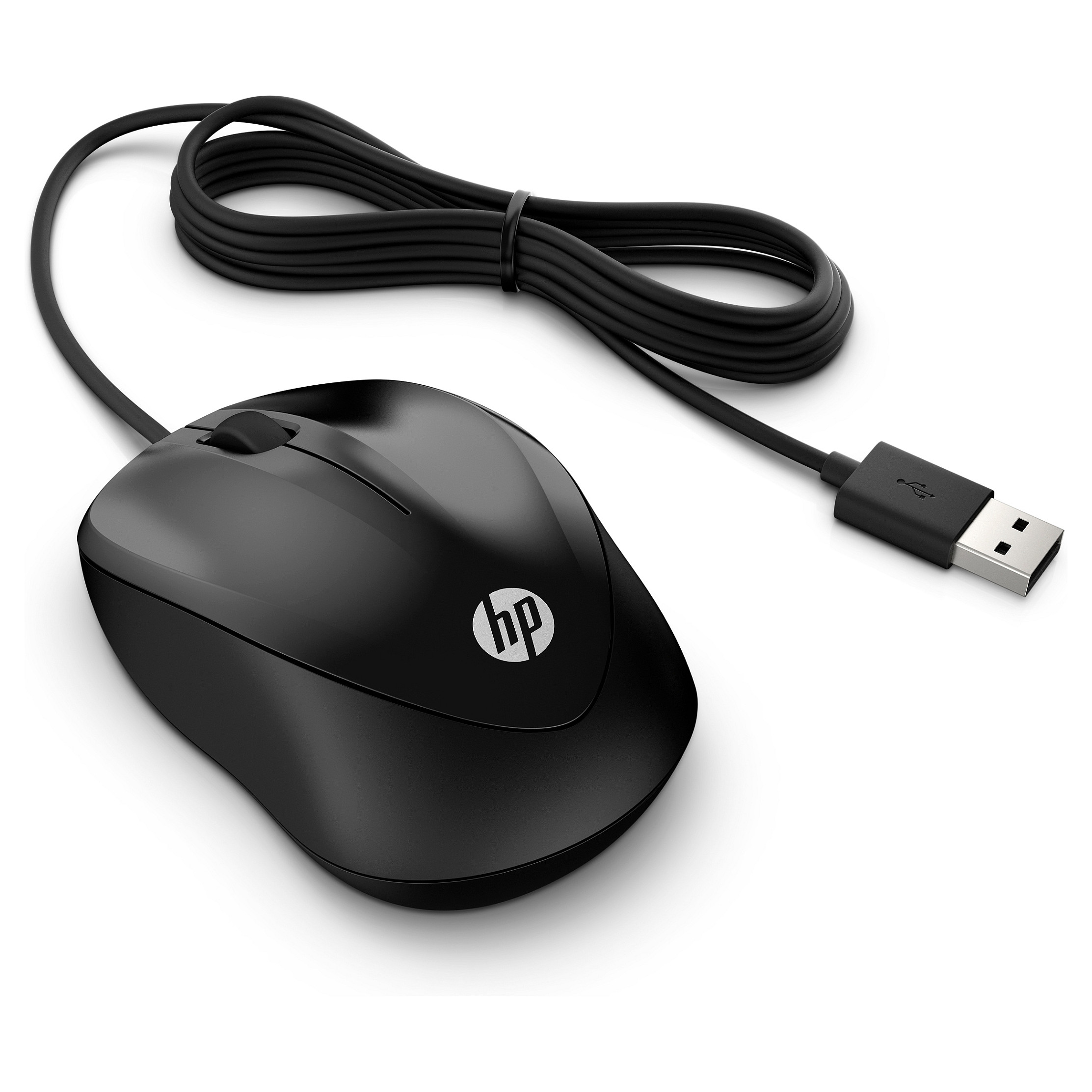 Miš HP 1000 (žičani, 1200 dpi, crni)-1