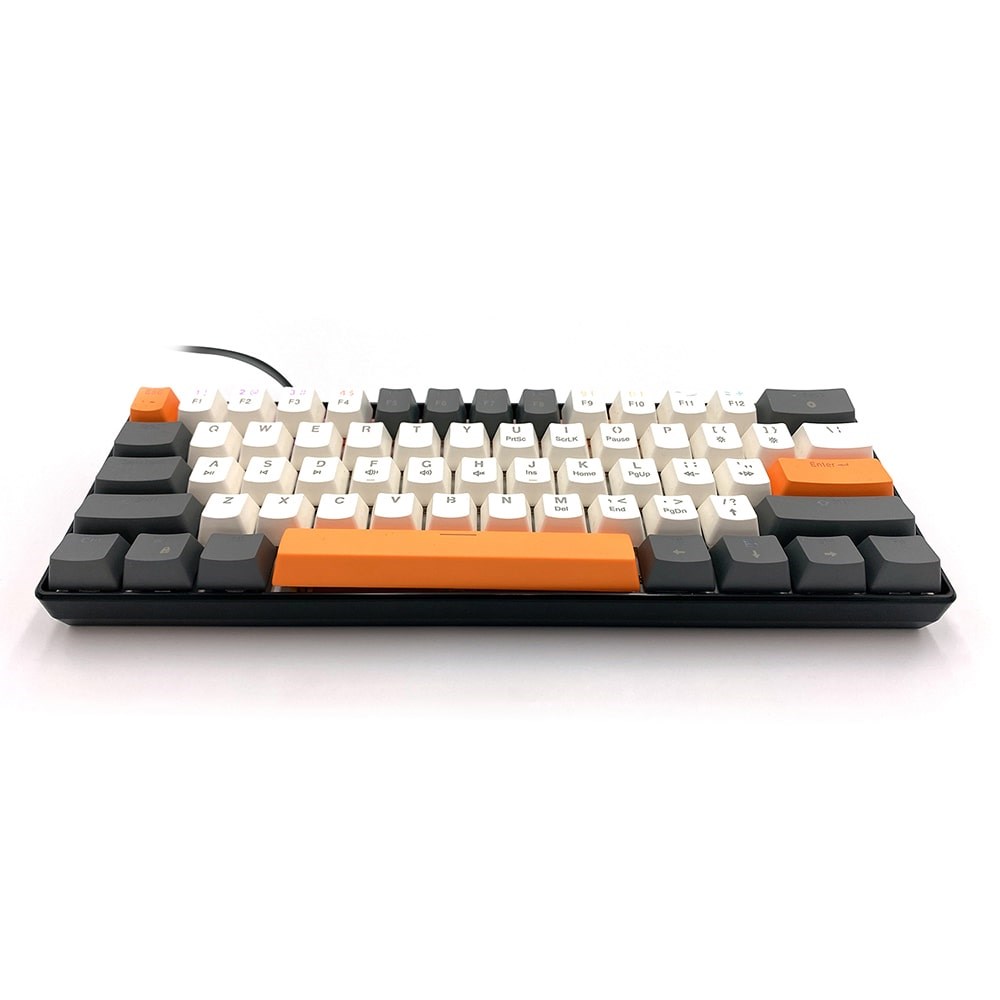 Tipkovnica MEDIA TECH MT1258 60% mehanička, CHERRY MX Red, multicolor pozadinsko osvjetljenje – internacionalna non HR tipkovnica-1