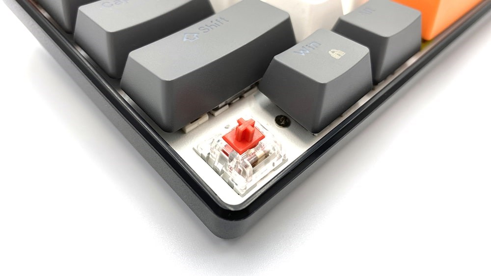 Tipkovnica MEDIA TECH MT1258 60% mehanička, CHERRY MX Red, multicolor pozadinsko osvjetljenje – internacionalna non HR tipkovnica-4