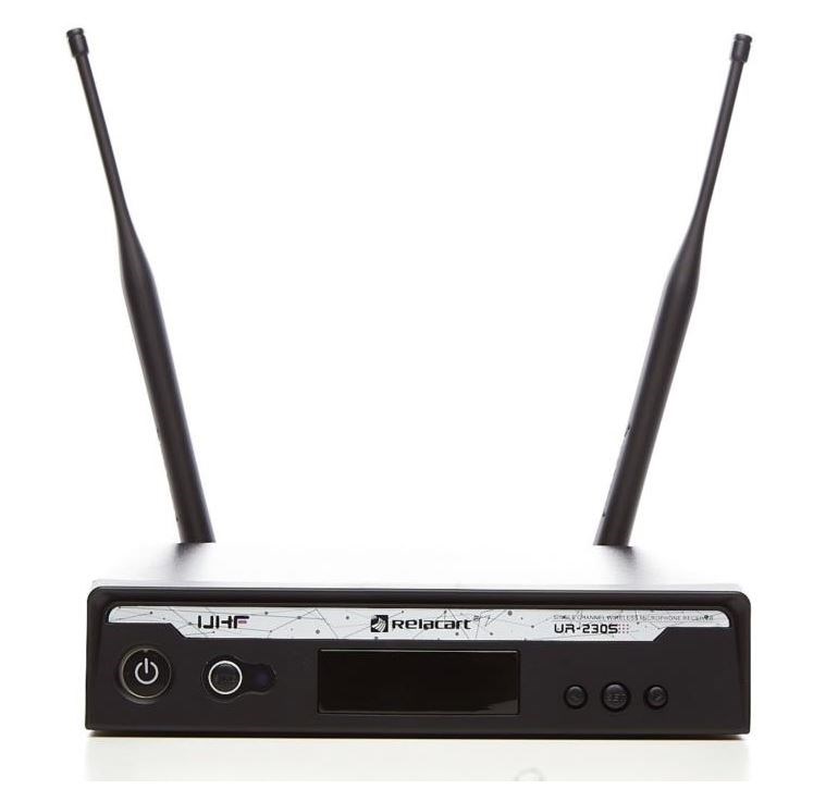 Set RELACART UR-230S HSAE1 (transmitter bodypack, frekvencija 522 - 586 MHz, domet 80 m)-0