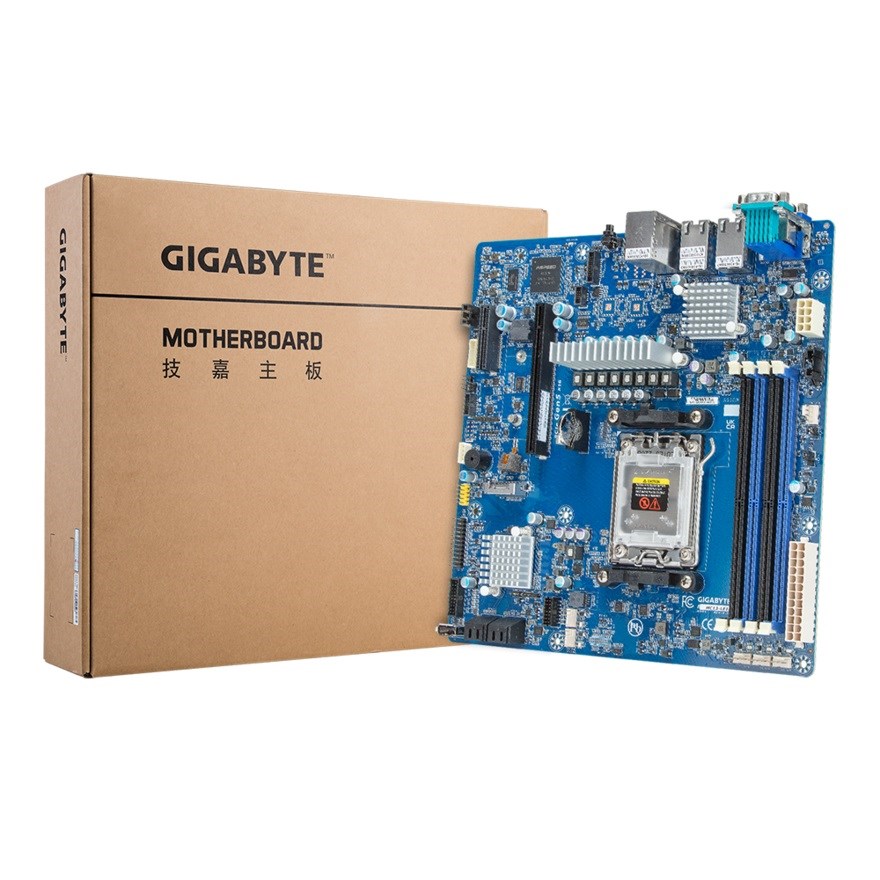 Ploča glavna GIGABYTE MC13-LE1 (1x am5, amd epyc 4004/ryzen 7000, b650e, 4x dimm, 4x sata, 1x m.2, 2x 10gbe, ipmi, matx)-3