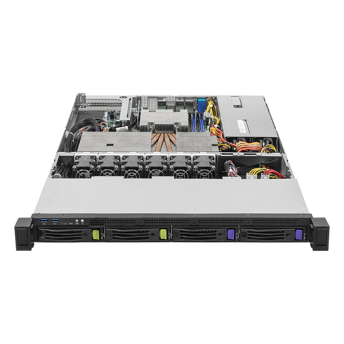 Server ASROCK Asrock 1U4L2E-B650 RPSU (rack 1U, AMD B650, Socket AM5, 80 PLUS Platinum, DDR5-SDRAM)-2