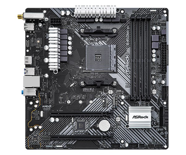 Asrock motherboard B450M/AC R2.0-3