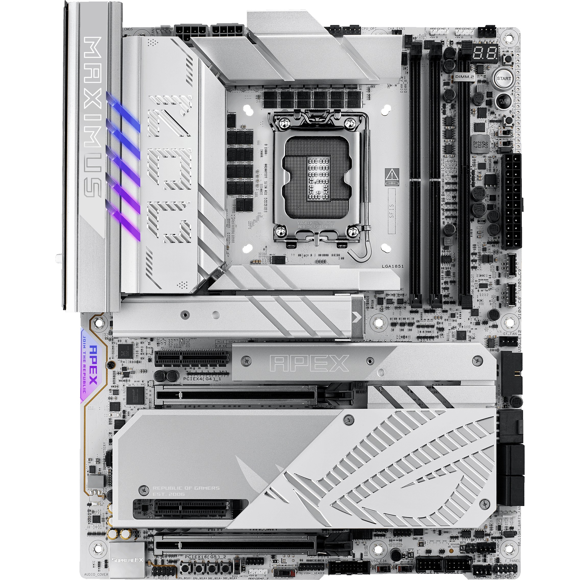 Matična ploča ASUS ROG MAXIMUS Z890 APEX, Intel Z890, DDR5 SDRAM, USB-C, Thunderbolt 4-1