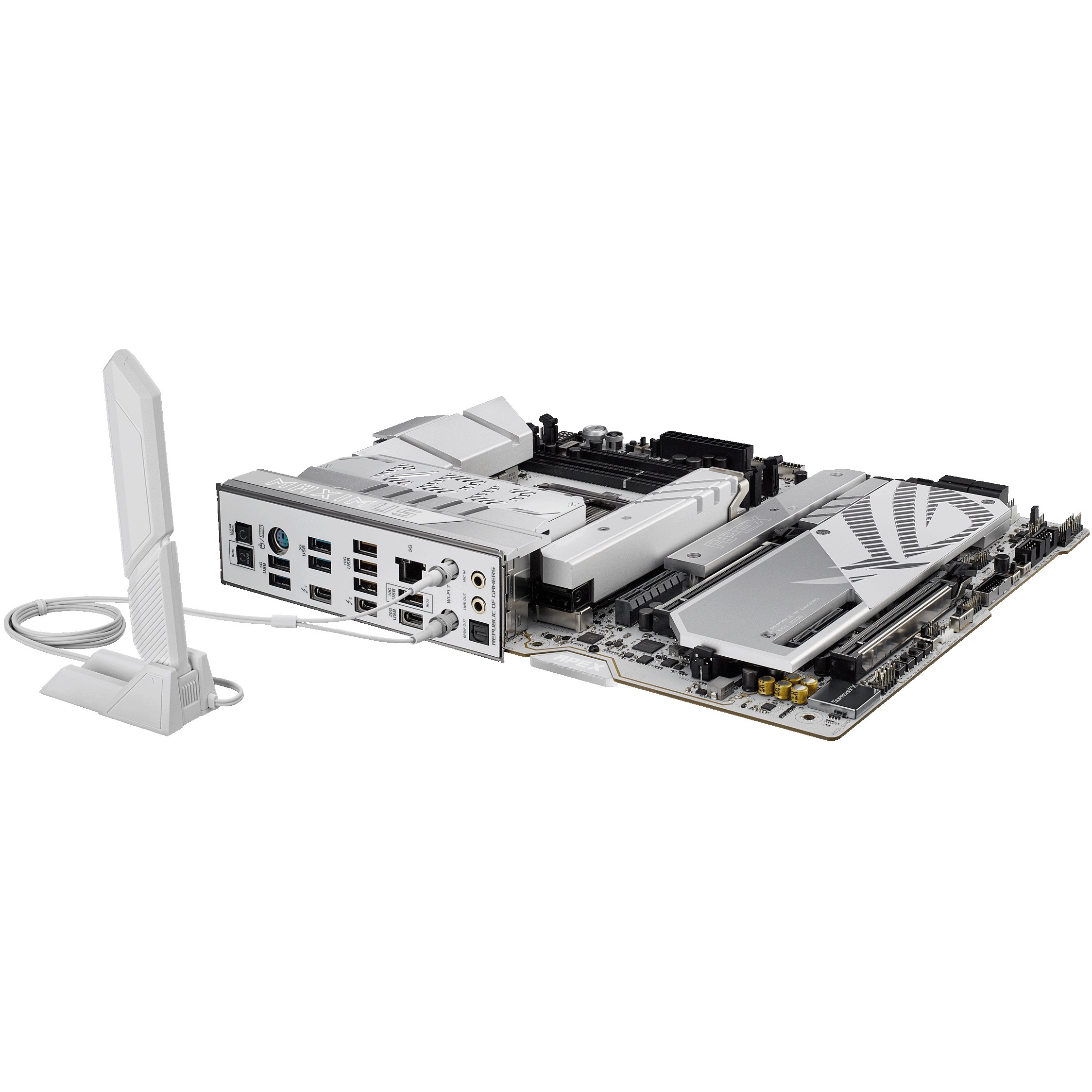 Matična ploča ASUS ROG MAXIMUS Z890 APEX, Intel Z890, DDR5 SDRAM, USB-C, Thunderbolt 4-3