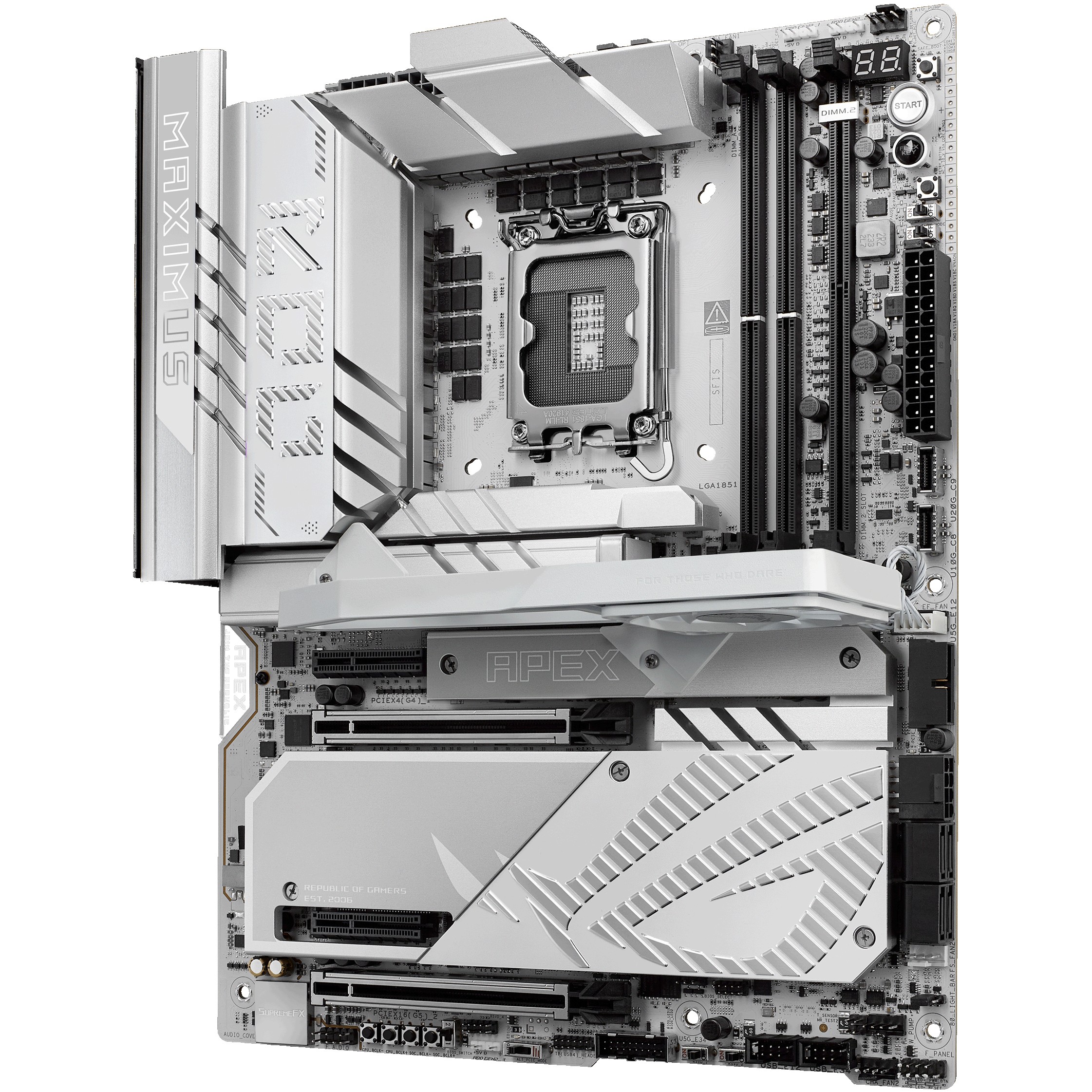Matična ploča ASUS ROG MAXIMUS Z890 APEX, Intel Z890, DDR5 SDRAM, USB-C, Thunderbolt 4-5