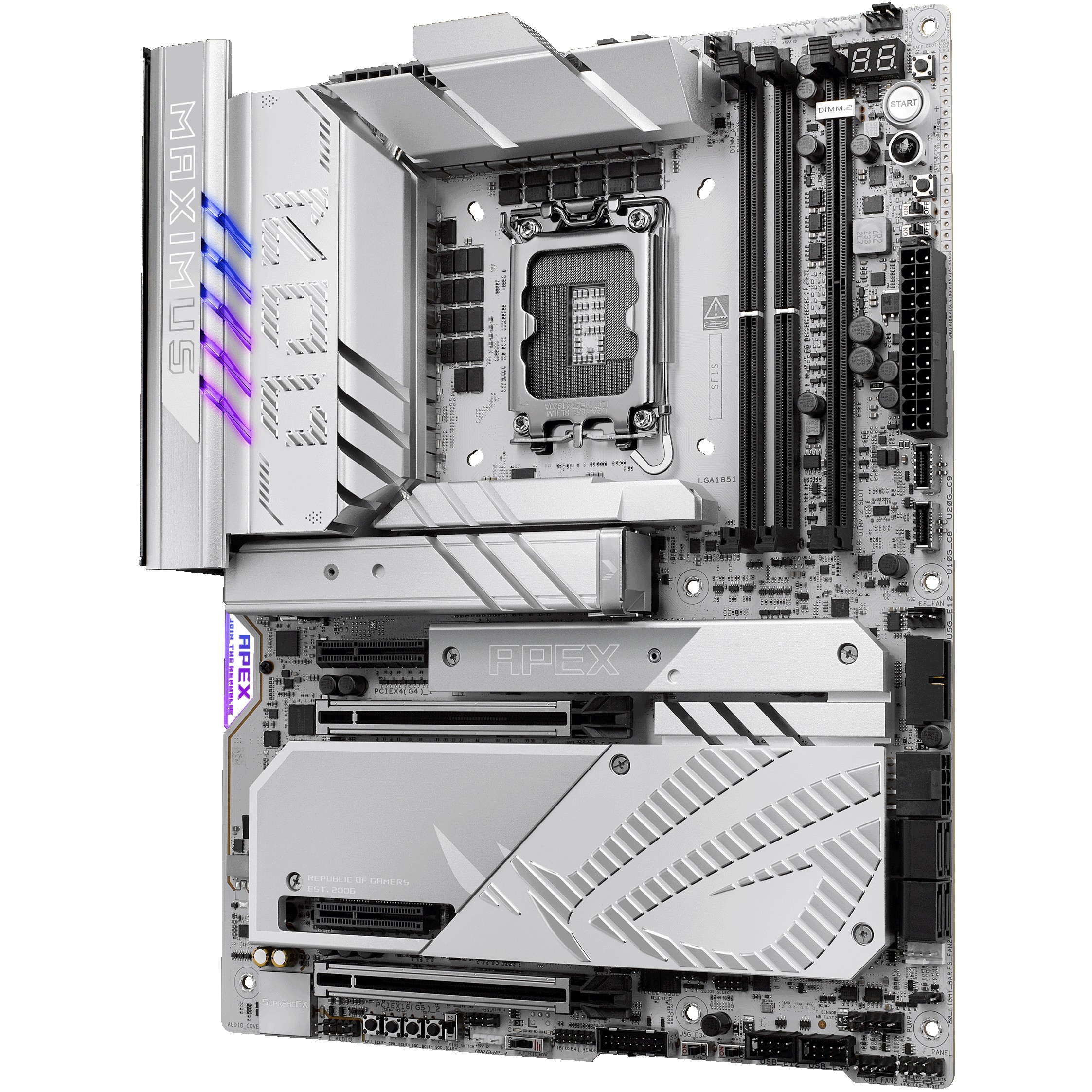 Matična ploča ASUS ROG MAXIMUS Z890 APEX, Intel Z890, DDR5 SDRAM, USB-C, Thunderbolt 4-9