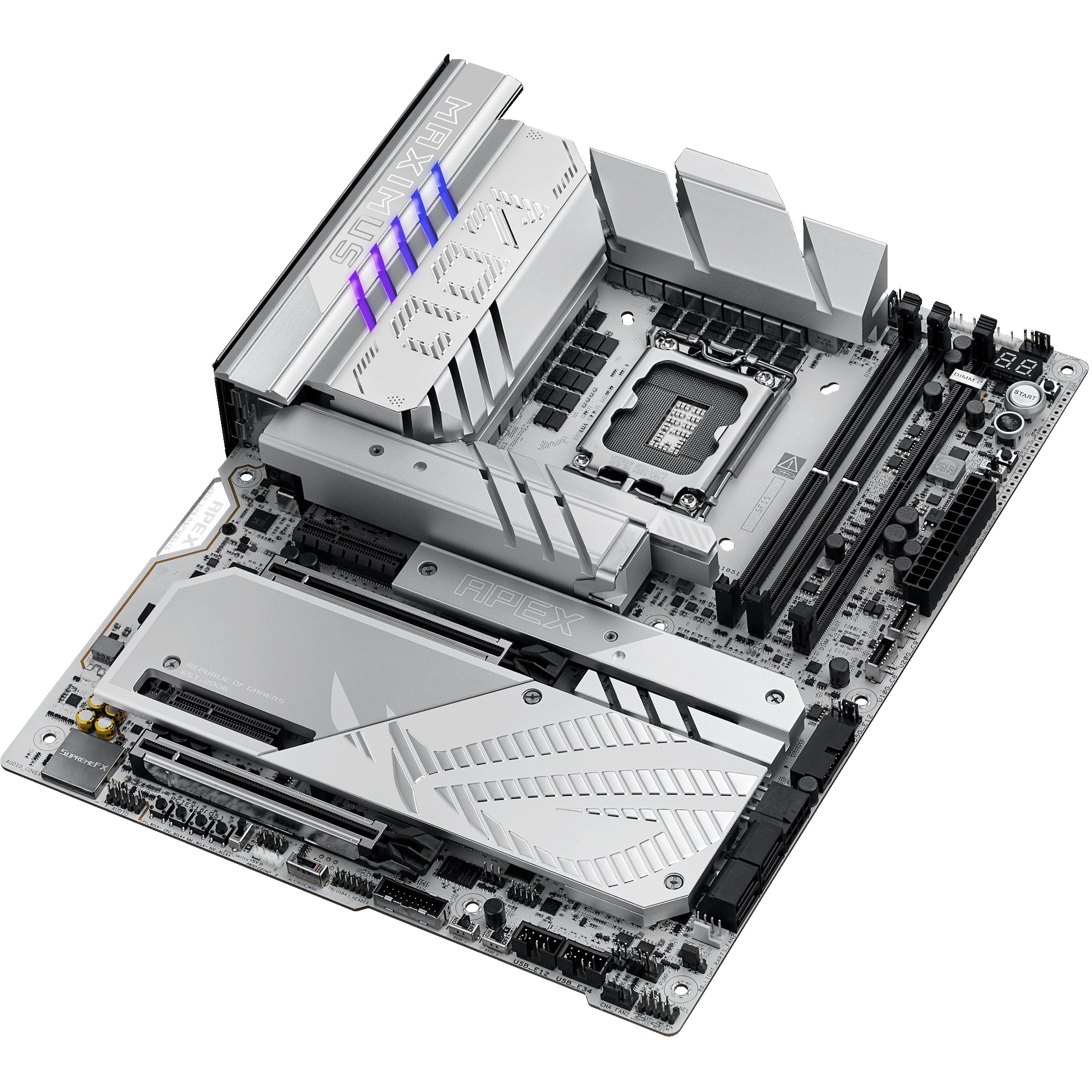 Matična ploča ASUS ROG MAXIMUS Z890 APEX, Intel Z890, DDR5 SDRAM, USB-C, Thunderbolt 4-12