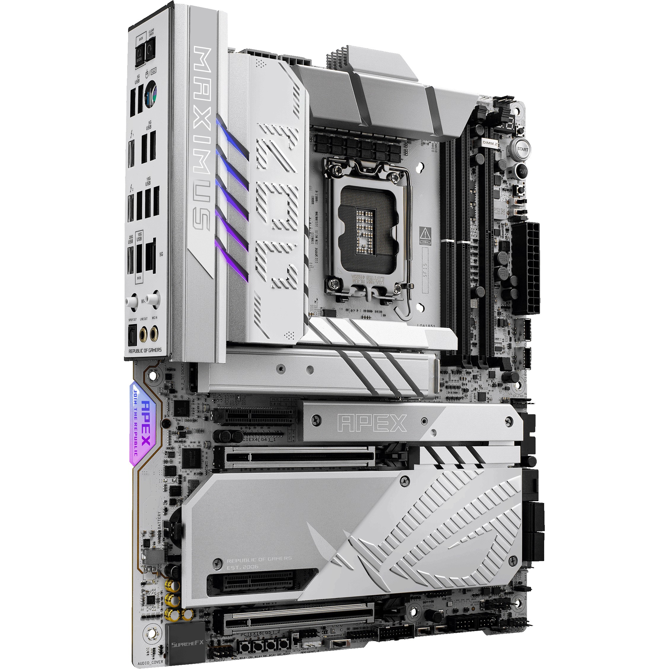 Matična ploča ASUS ROG MAXIMUS Z890 APEX, Intel Z890, DDR5 SDRAM, USB-C, Thunderbolt 4-15
