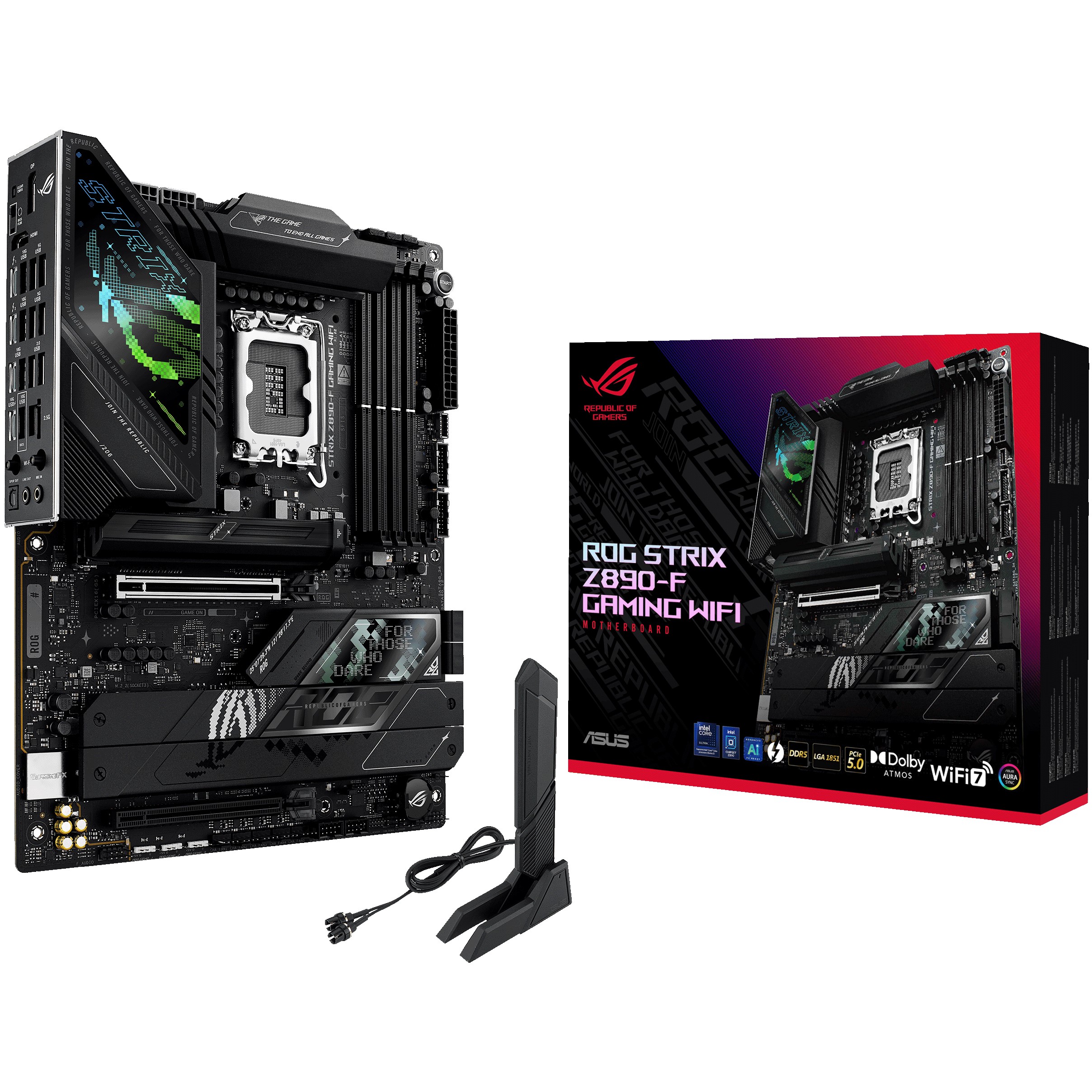 Matična ploča ASUS ROG STRIX Z890-F GAMING WIFI za Intel 1851