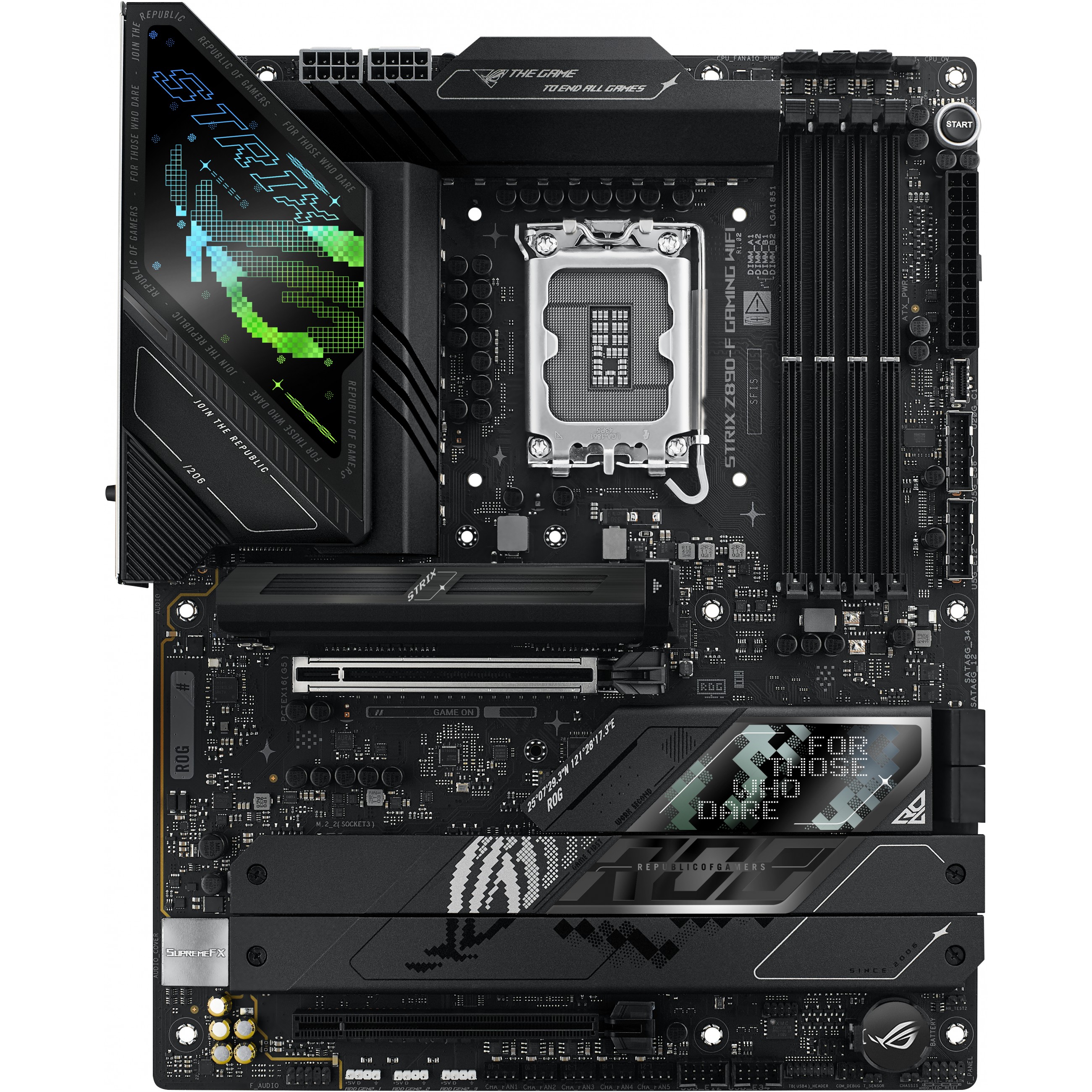 Matična ploča ASUS ROG STRIX Z890-F GAMING WIFI za Intel 1851-1