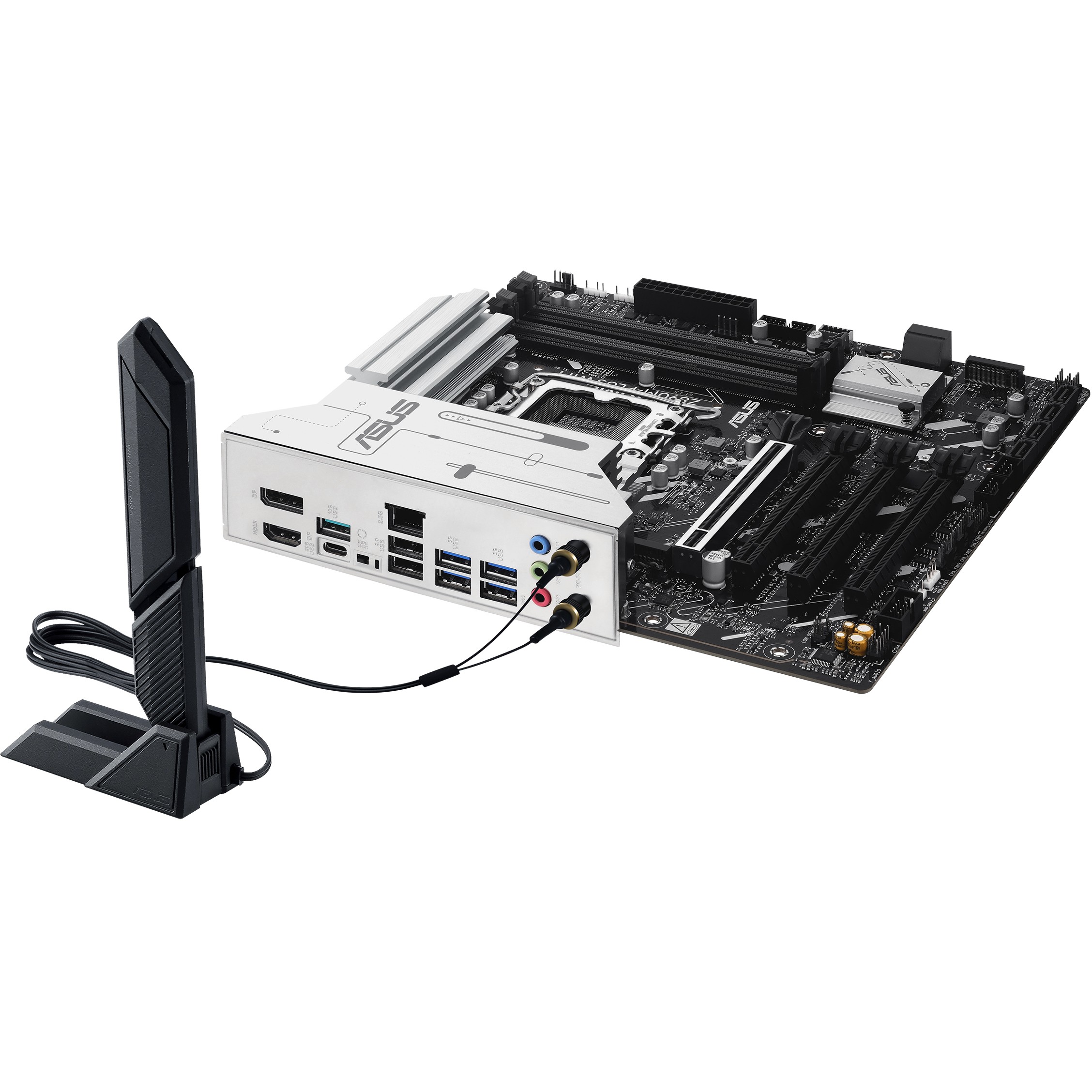 Matična ploča ASUS PRIME Z890M-PLUS WIFI, podrška za Intel Core Ultra procesore, DDR5 SDRAM, micro ATX format-3