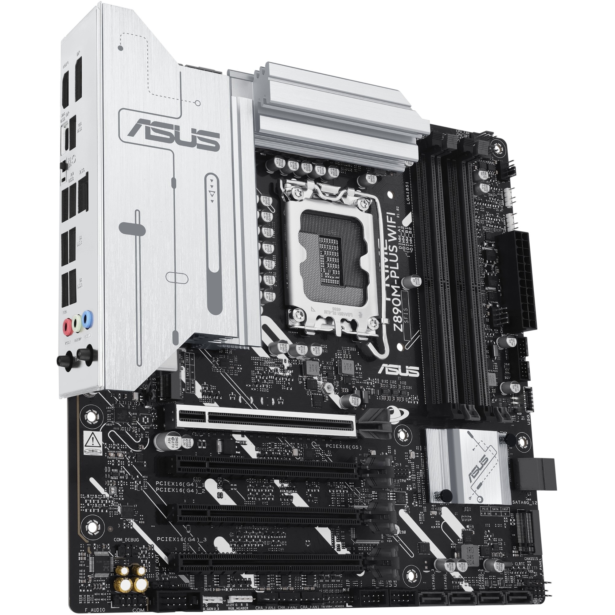 Matična ploča ASUS PRIME Z890M-PLUS WIFI, podrška za Intel Core Ultra procesore, DDR5 SDRAM, micro ATX format-7