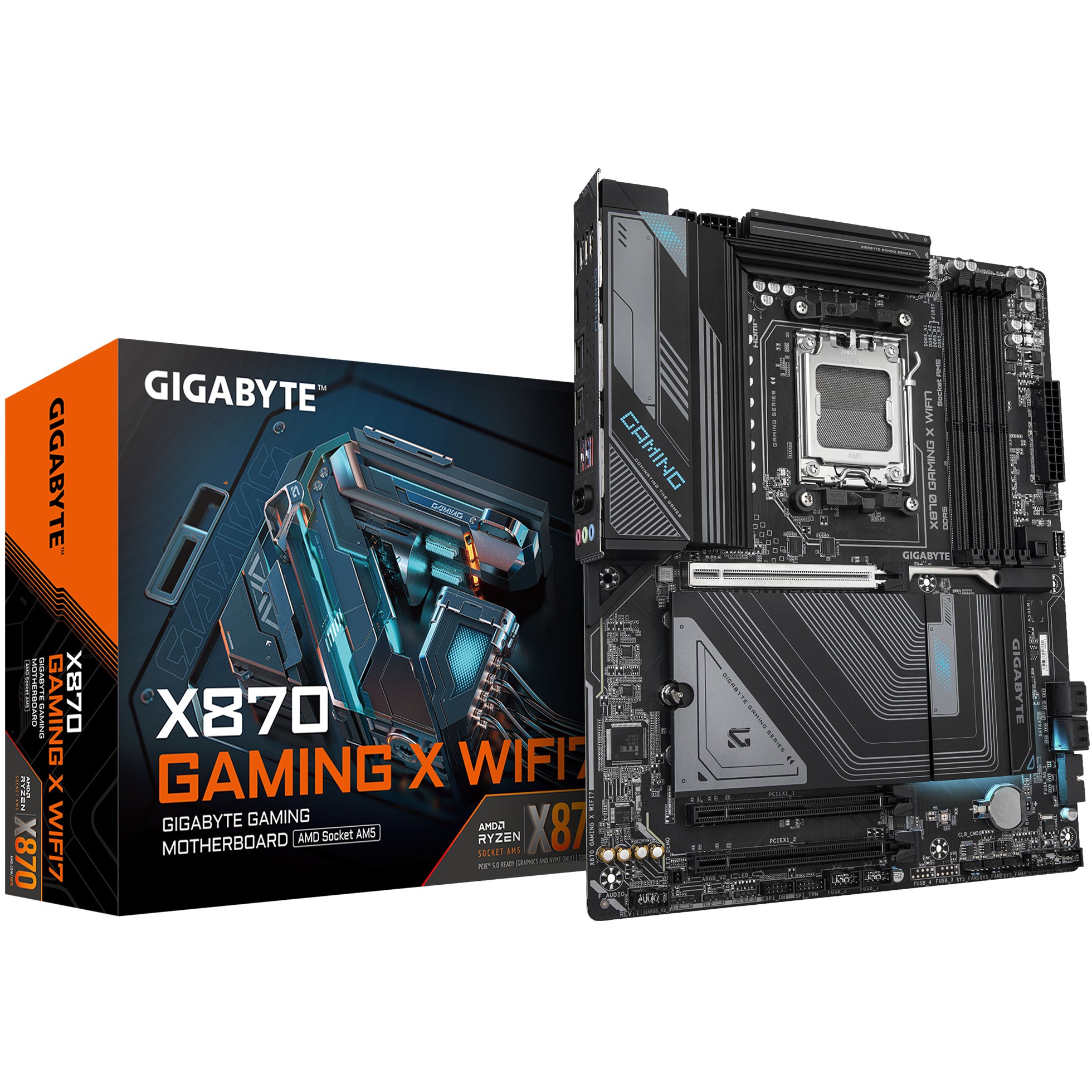 Matična ploča GIGABYTE AMD AM5 X870 GAMING X WIFI7-11