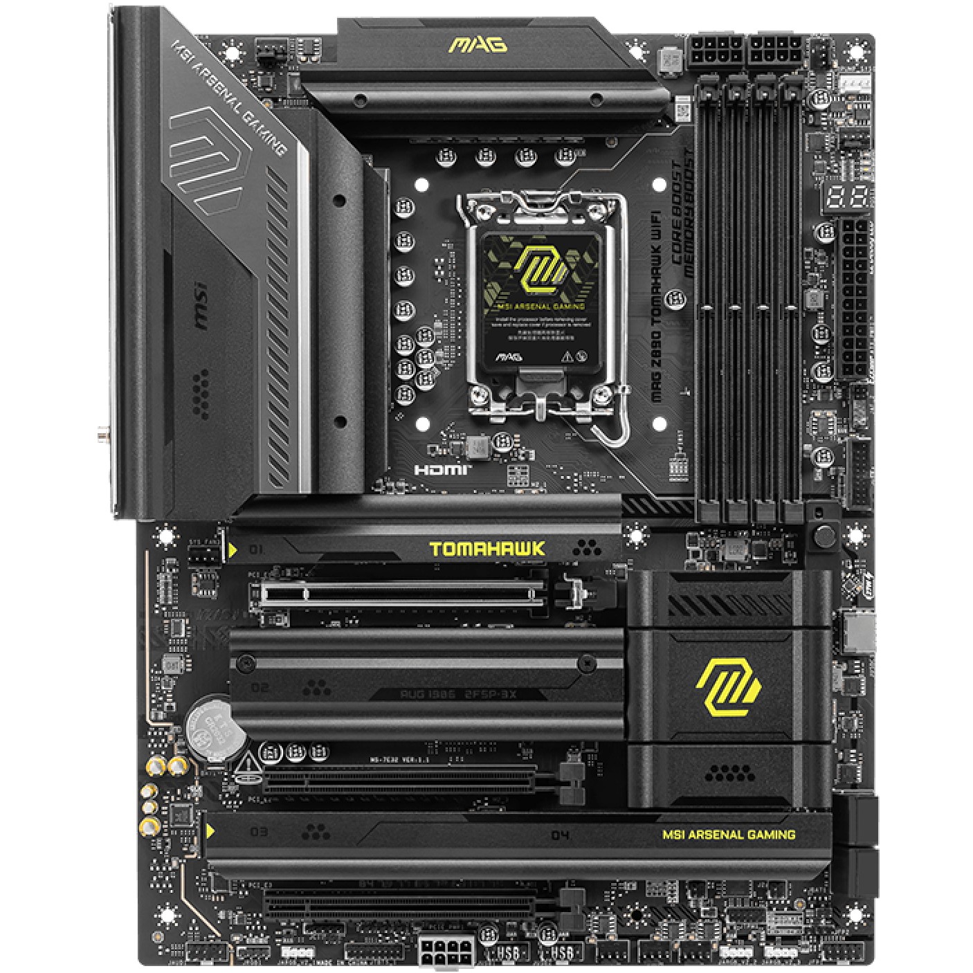 Motherboard MSI MAG Z890 TOMAHAWK WIFI Intel Z890 LGA 1851 ATX-1