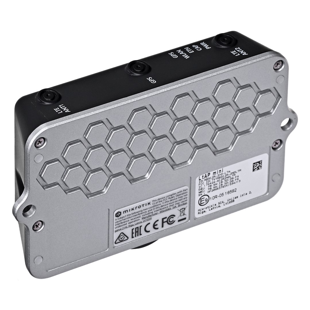 Router MIKROTIK LtAP mini (lte, 2.4 GHz, 54 Mbit/s, RouterOS, 1 RJ-45 port, Micro-USB)-1