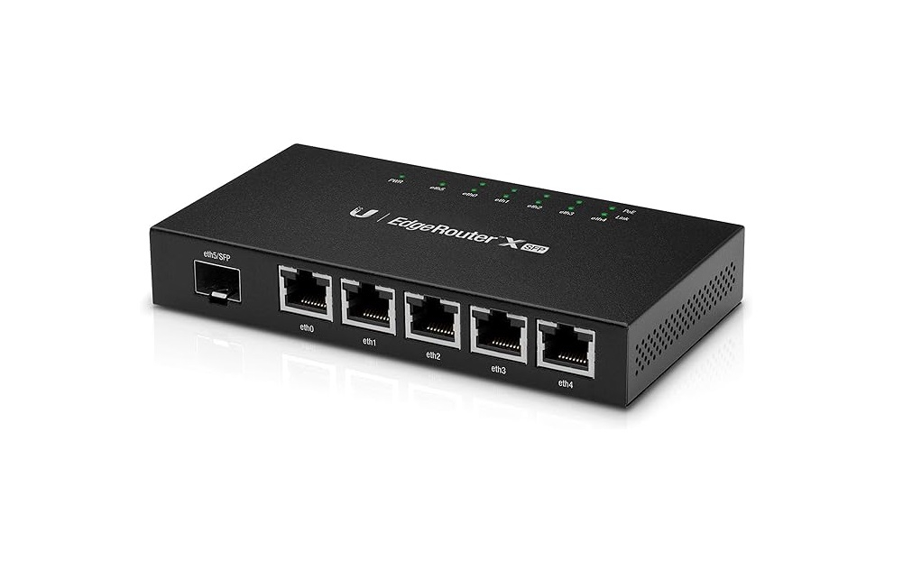 Žični usmjerivač UBIQUITI EdgeRouter X SFP (Gigabit Ethernet crni)-7