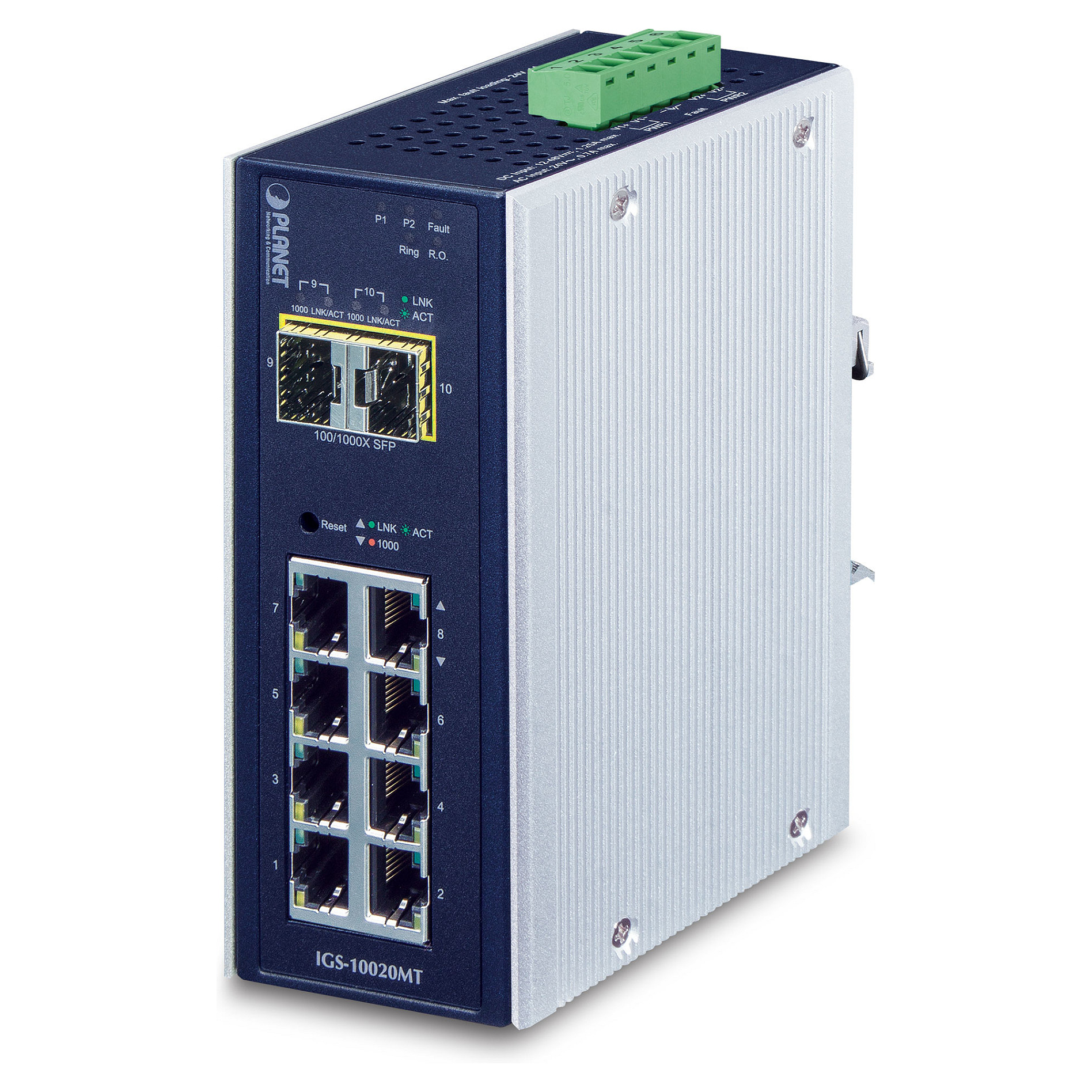 Prekidač PLANET IGS-10020MT (managed, L2+, gigabit ethernet, 10/100/1000)-0