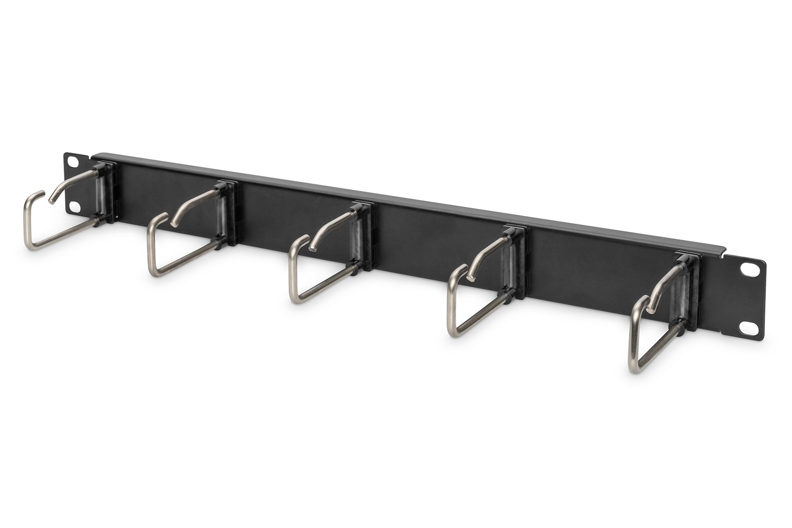 Digitus Cable Management Panel with Steel Rings for 482.6 mm (19") Cabinets, 1U-0