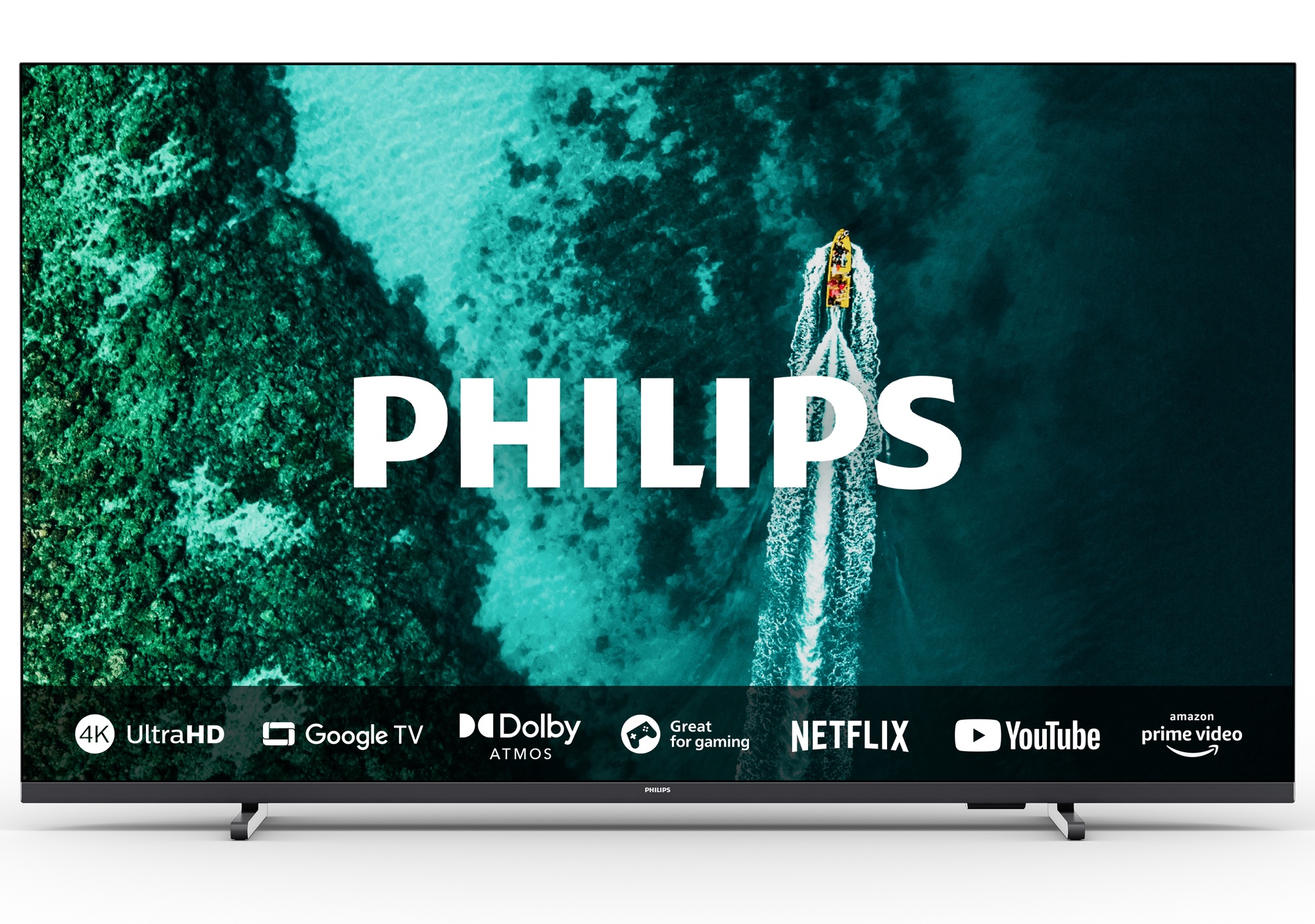 TV PHILIPS LED 65PUS7409/12 Google TV (164 cm, 4K Ultra HD, Pixel Precise Ultra HD, HDR10+, Dolby Atmos, Smart TV, DVB-T/T2/T2-HD/C/S/S2)-0