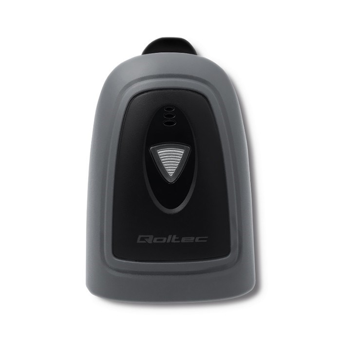 Qoltec 50863 Wired QR & BARCODE Scanner | USB-2