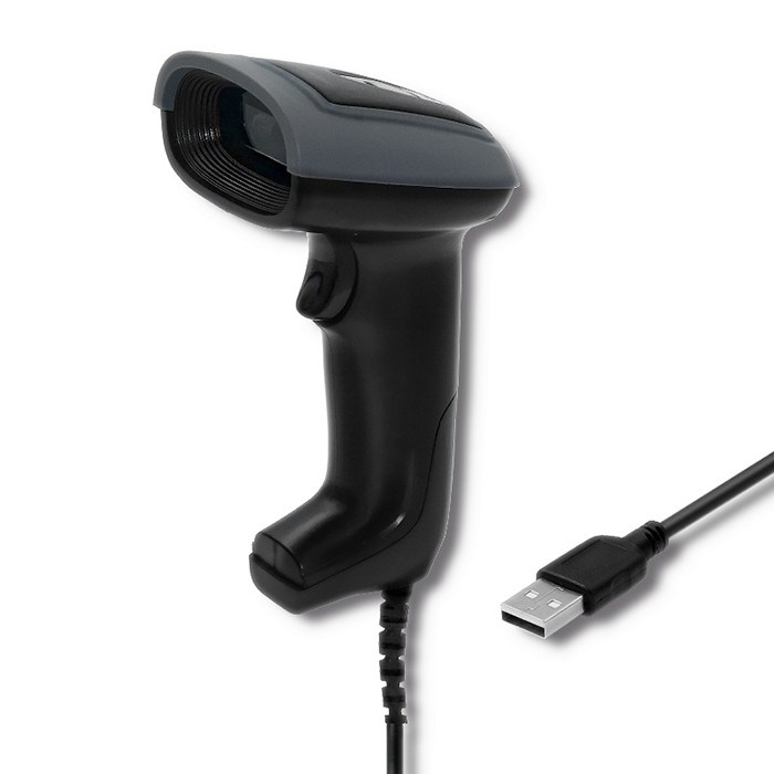 Qoltec 50863 Wired QR & BARCODE Scanner | USB-0