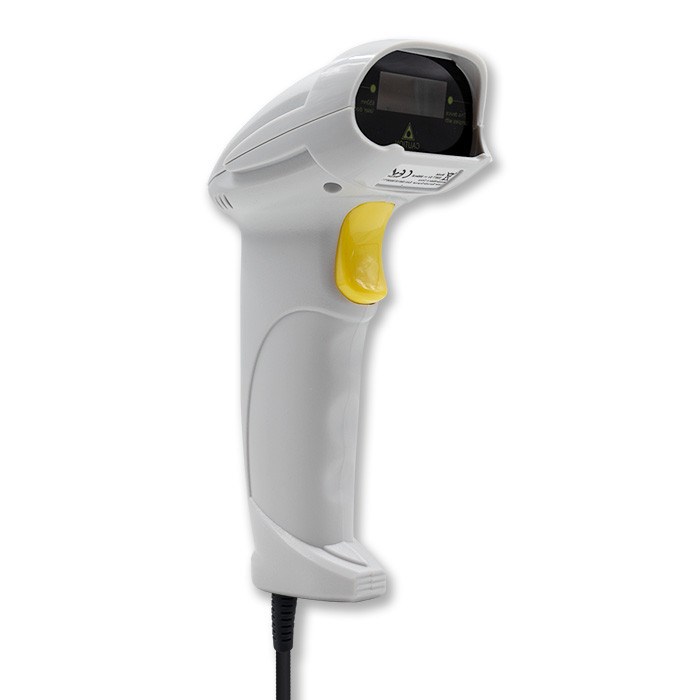 Qoltec 50877 Laser scanner 1D | USB | White-6