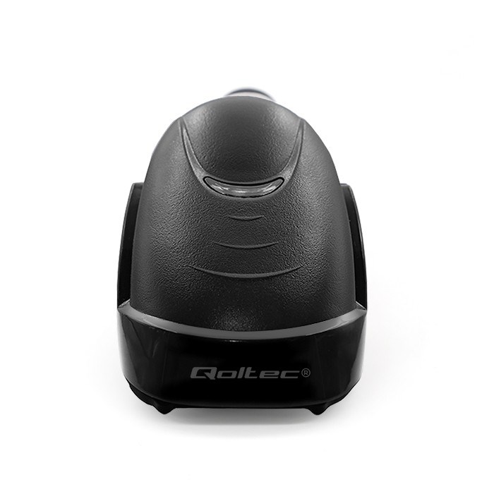 Qoltec 50853 Laser barcode scanner 1D | 2D | Black-8