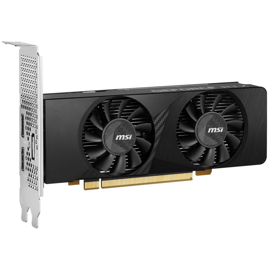 MSI GEFORCE RTX 3050 LP 6G OC graphics card NVIDIA 6 GB GDDR6-2